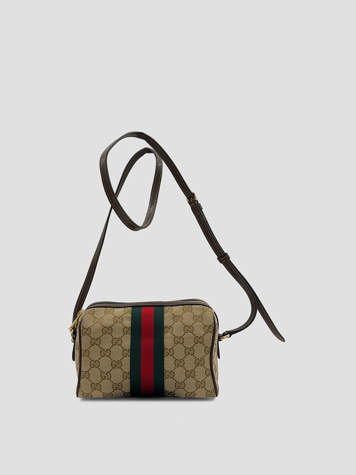 Horsebit Web Crossbody Bag