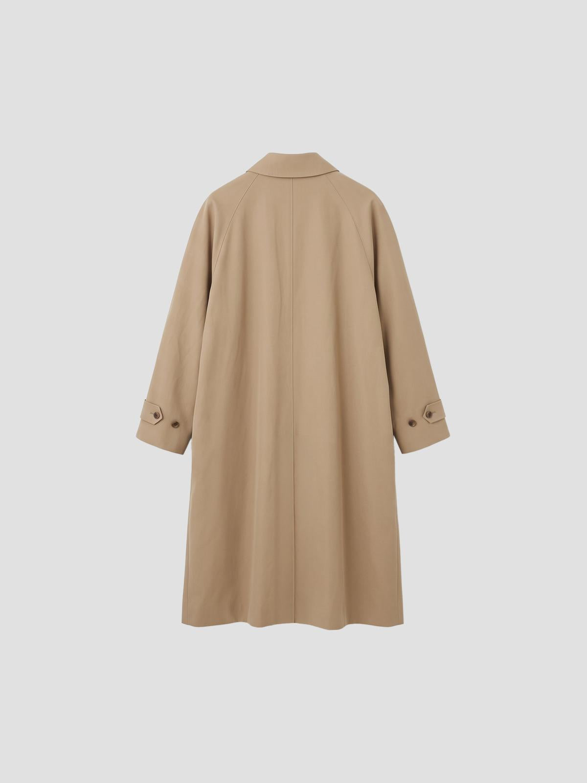 Ultra Fine Wool Twill Wool-Lined Coat