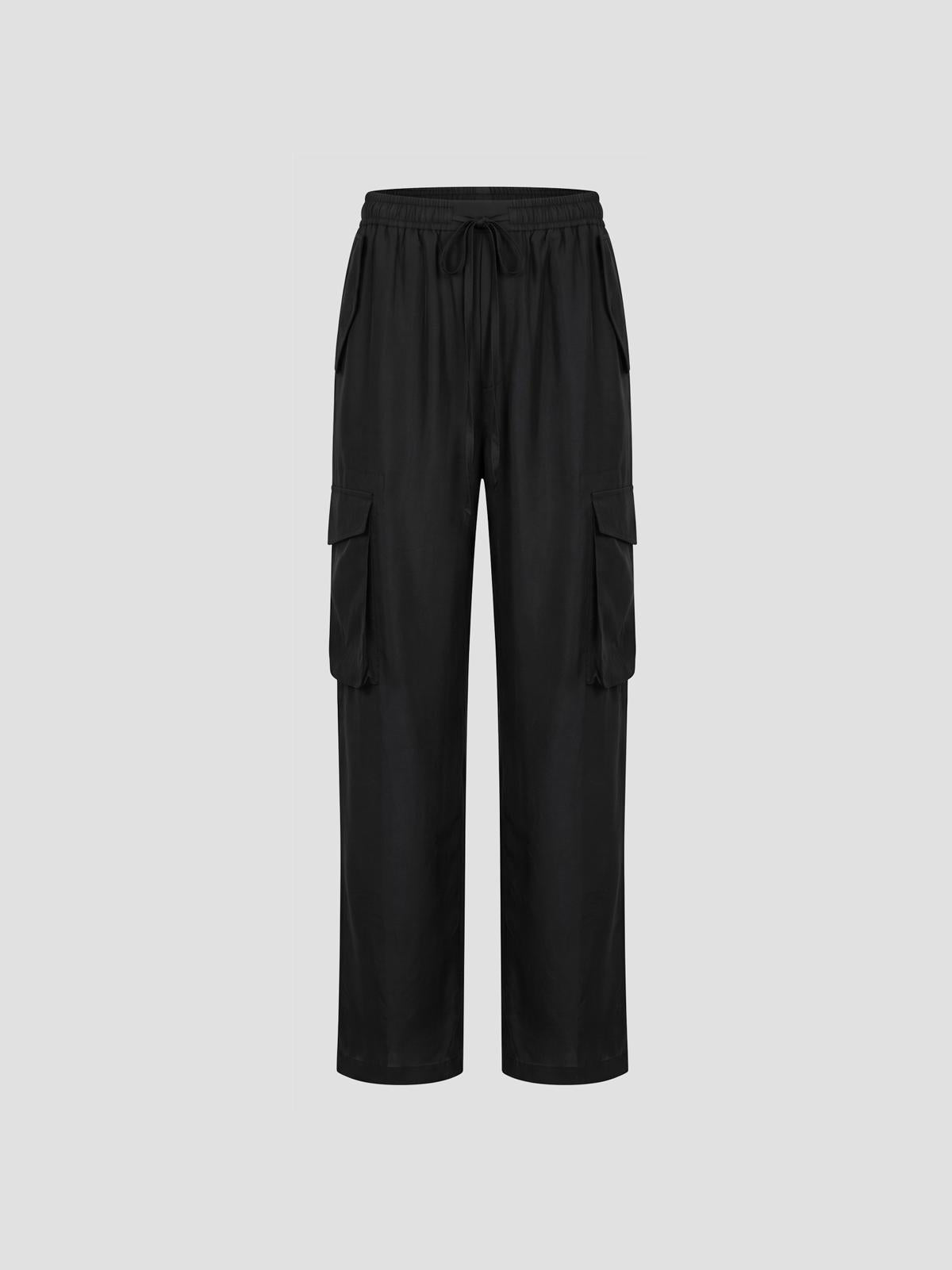 Crushed Cargo Trousers