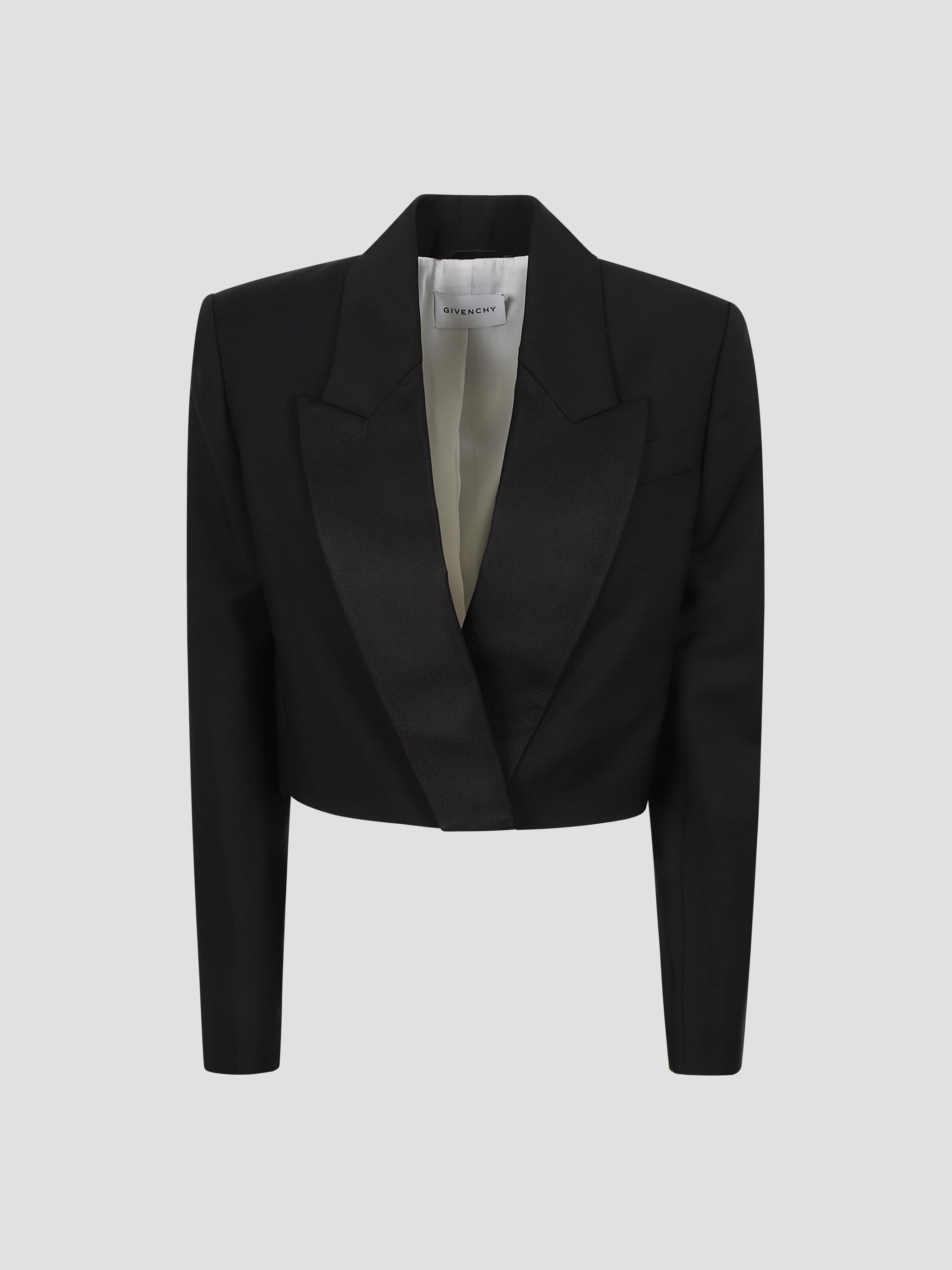 Short Wool And Mohair Jacket