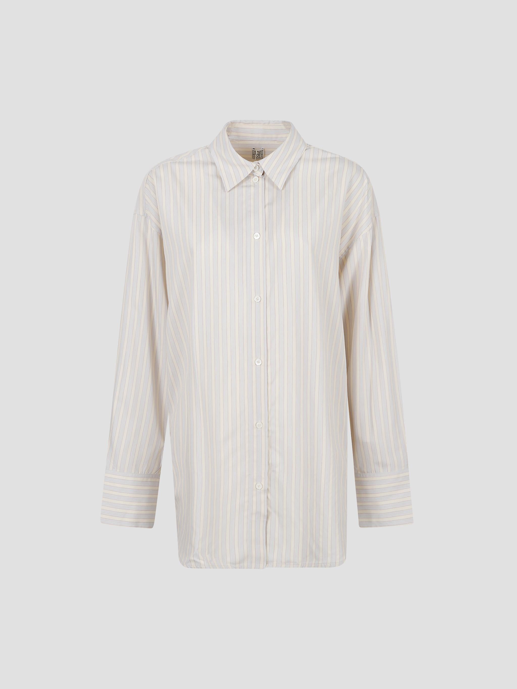 Oversized Striped Shirt