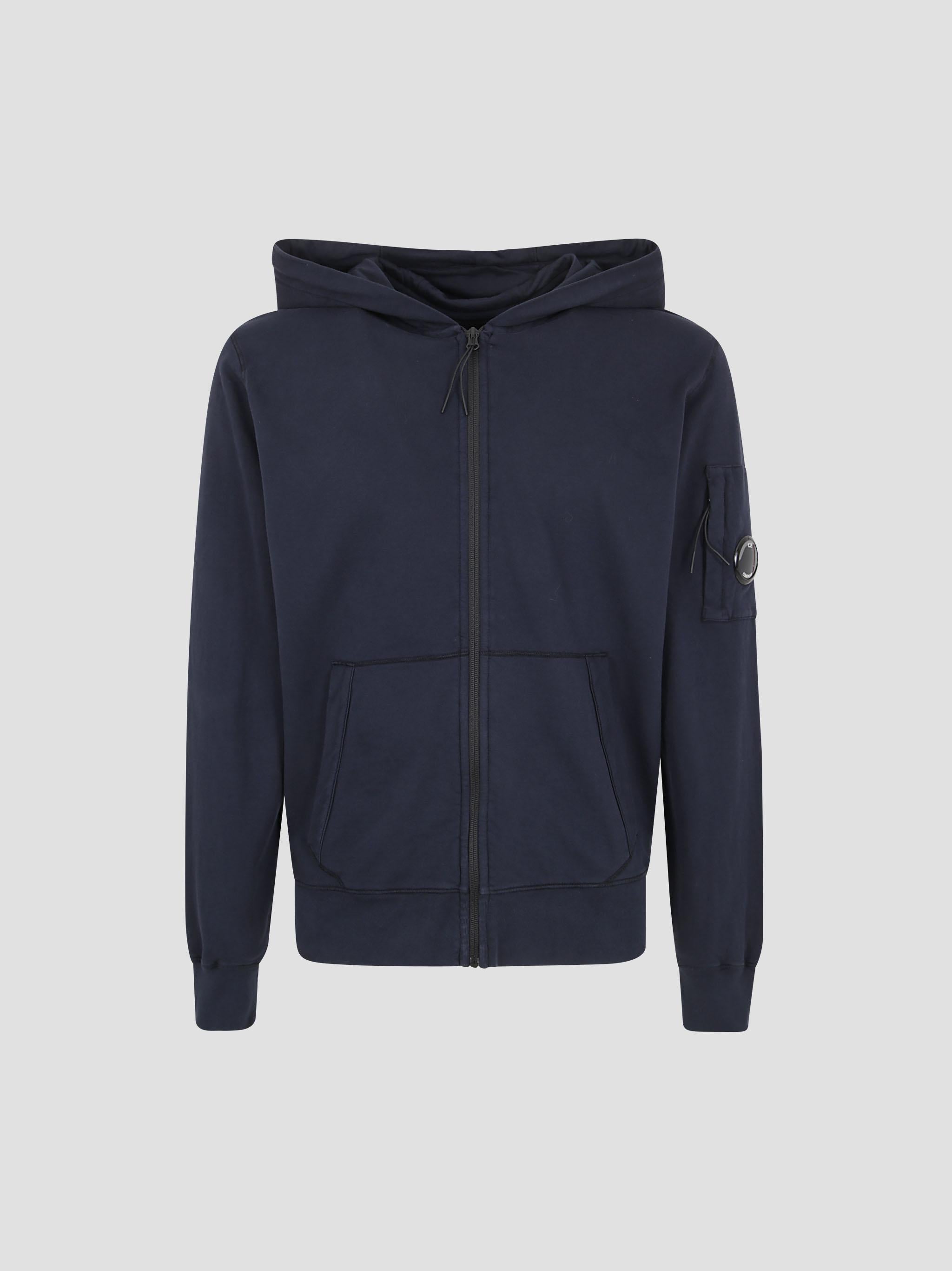 Zip Hooded Lens Sweatshirt