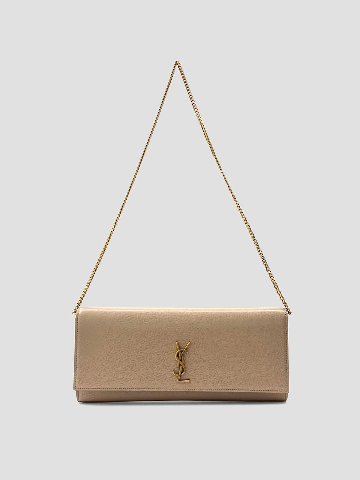 Kate Clutch In Grain De Poudre Leather