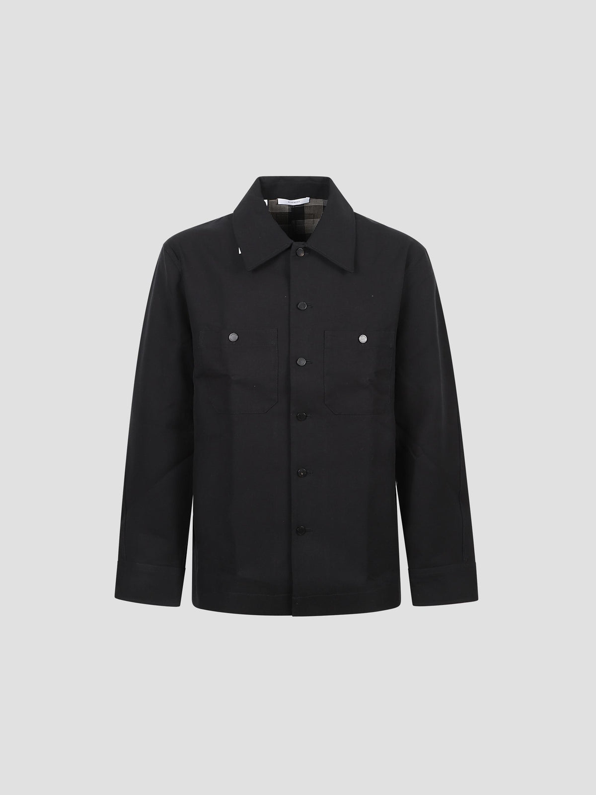 Couture Seam Cotton Overshirt