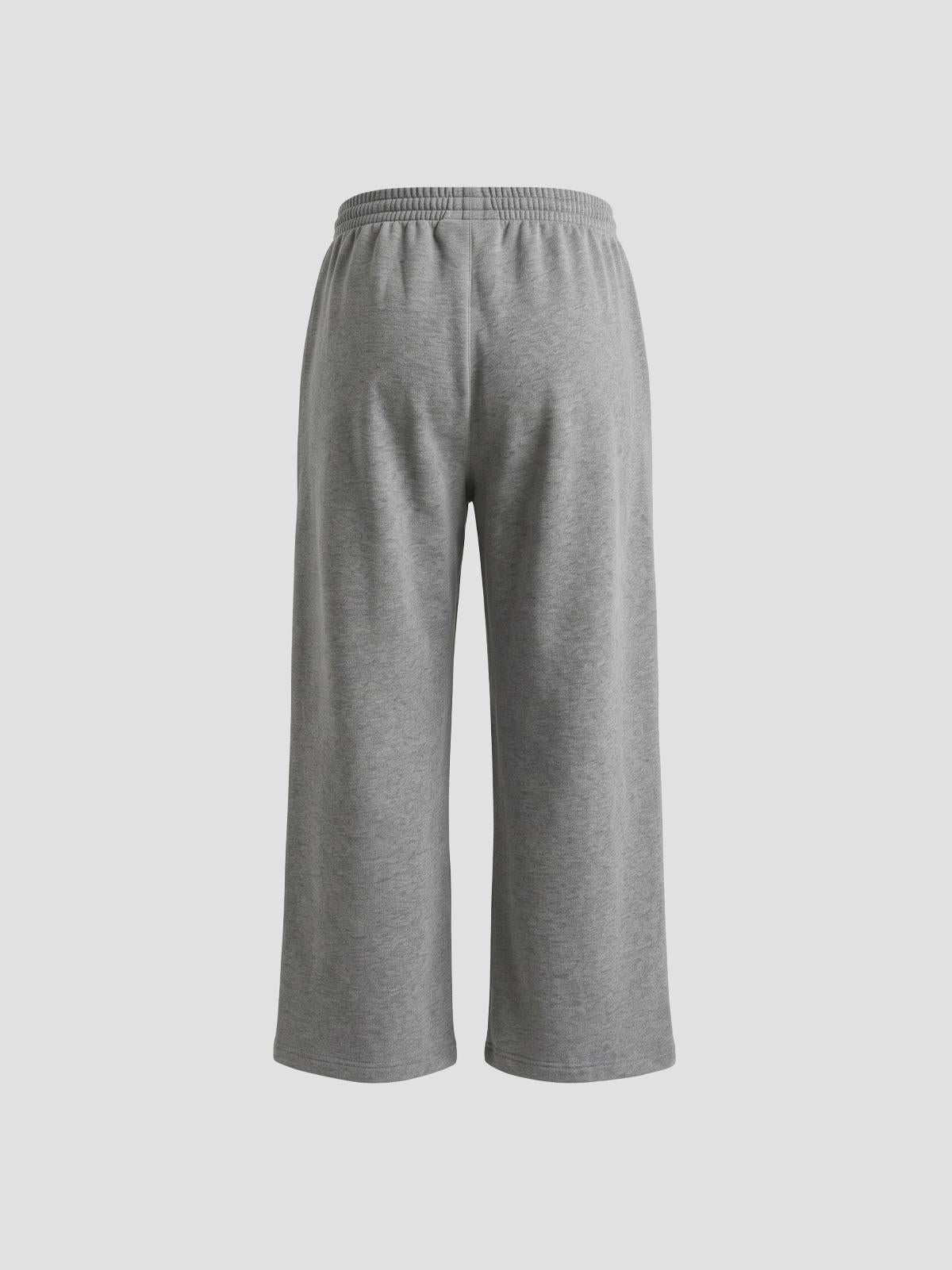 Cotton Cashmere Jogging Trousers