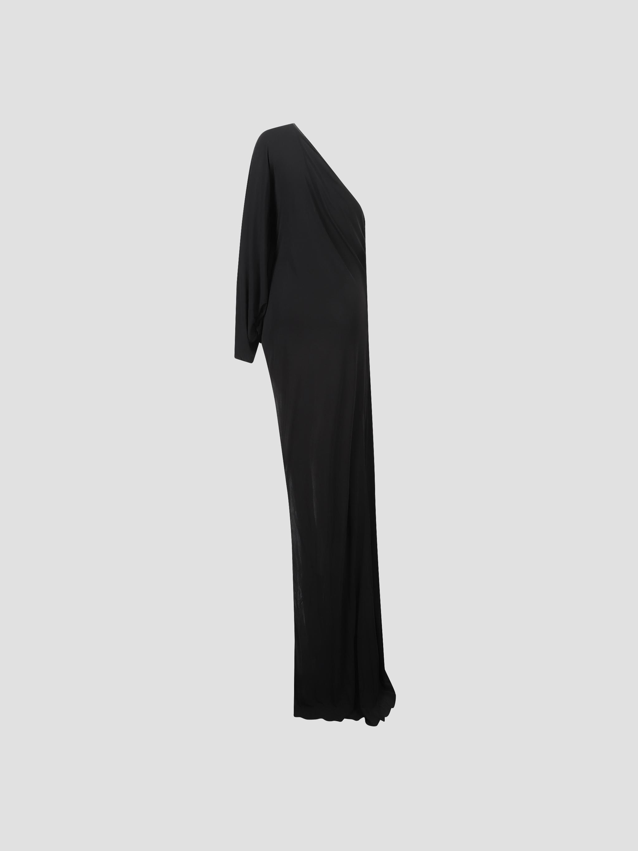 One-Shoulder Jersey Dress