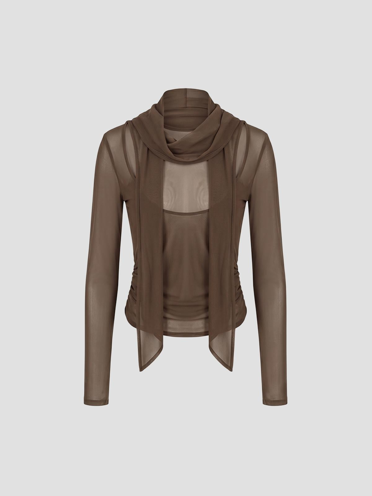 Ballerina Foulard Top