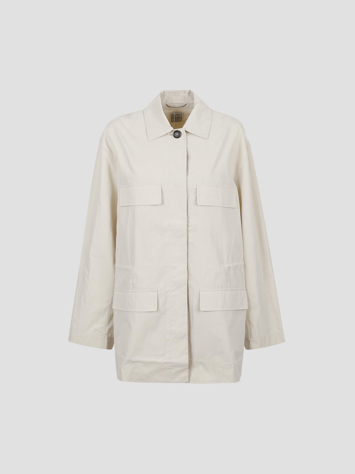 Collared Drawstring Jacket