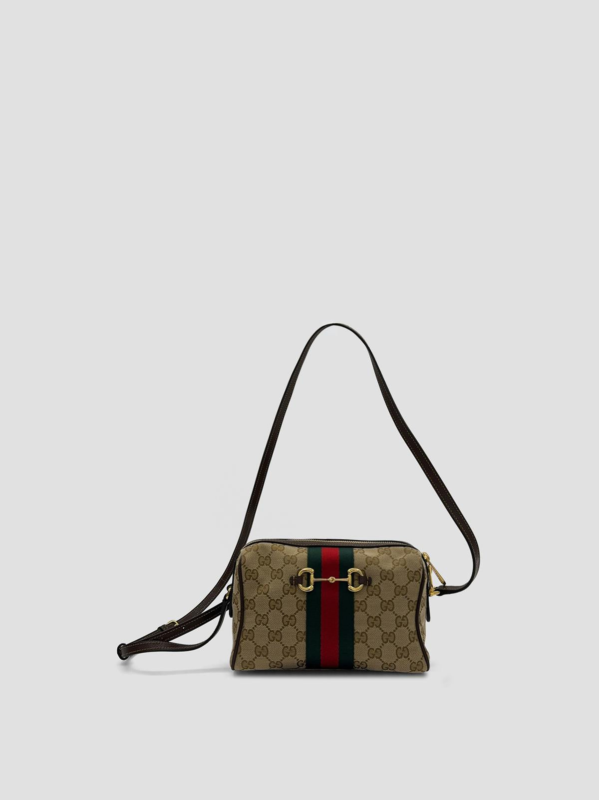 Horsebit Web Crossbody Bag