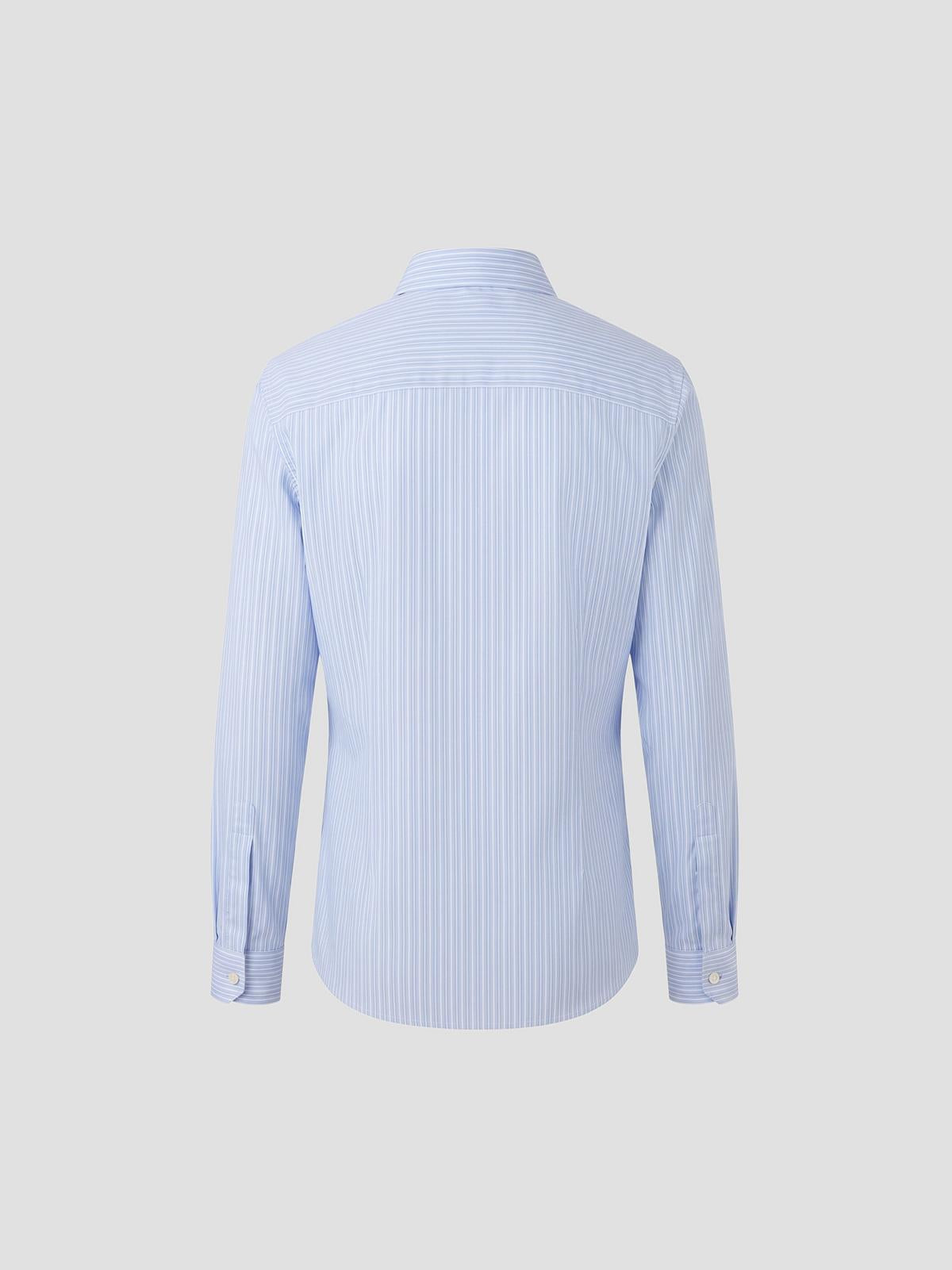Cassandre Shirt In Striped Cotton Poplin