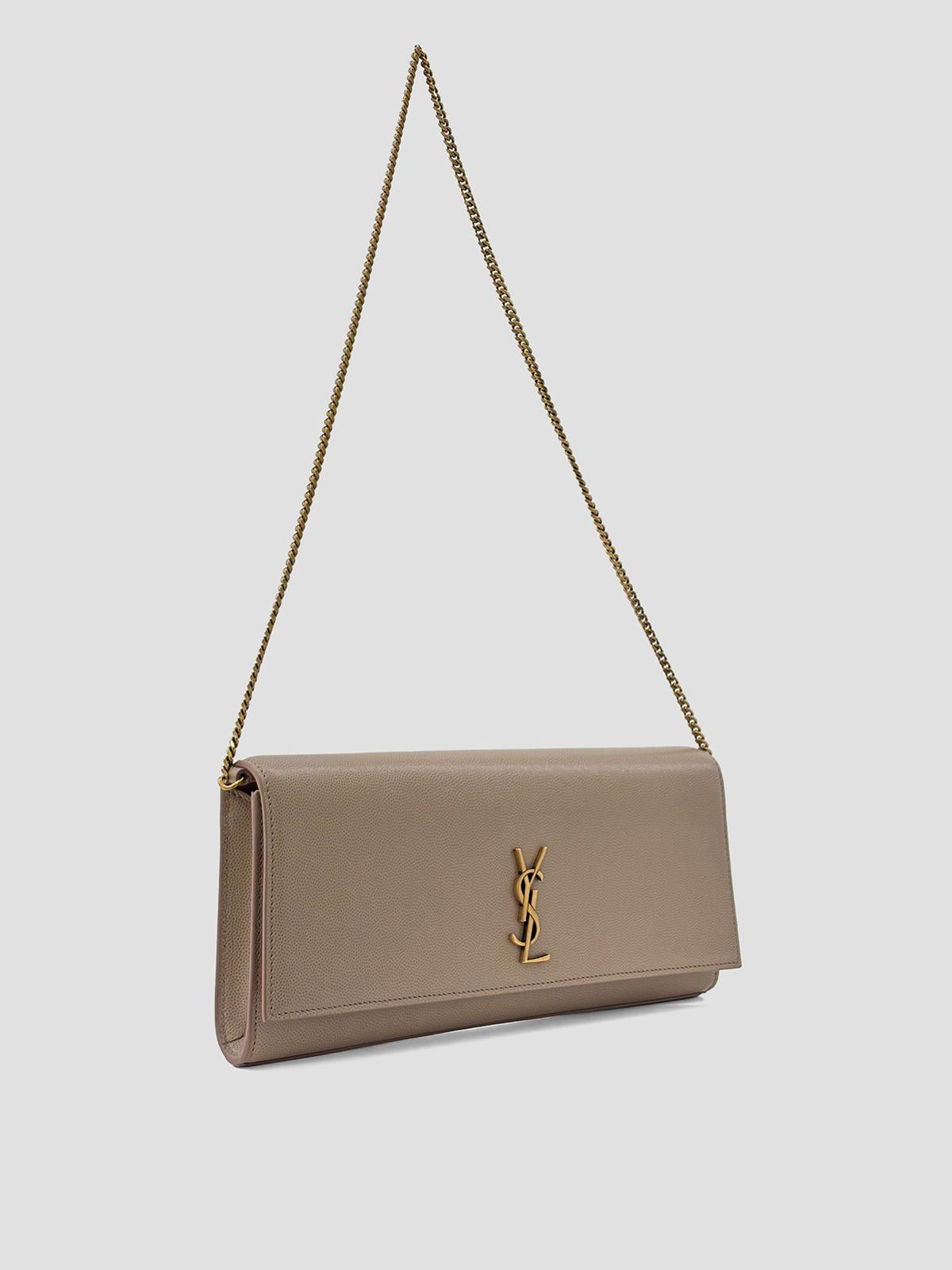 Kate Clutch In Grain De Poudre Leather