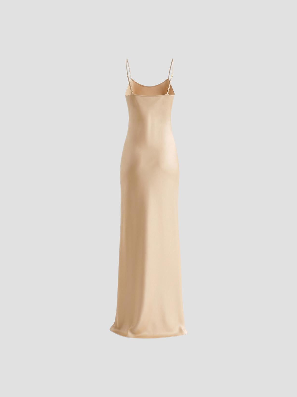 Robe Charmeuse De Soie