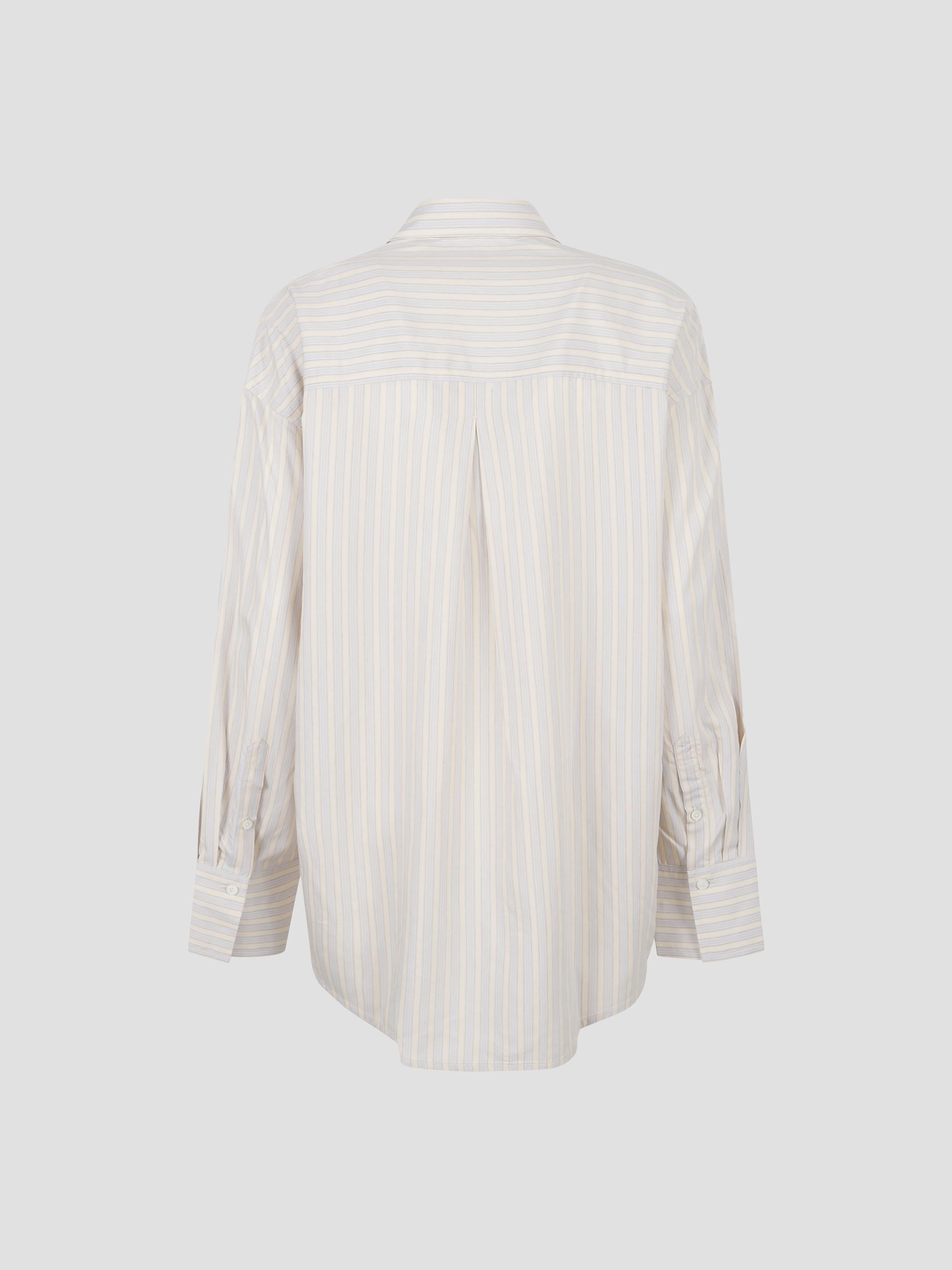 Oversized Striped Shirt