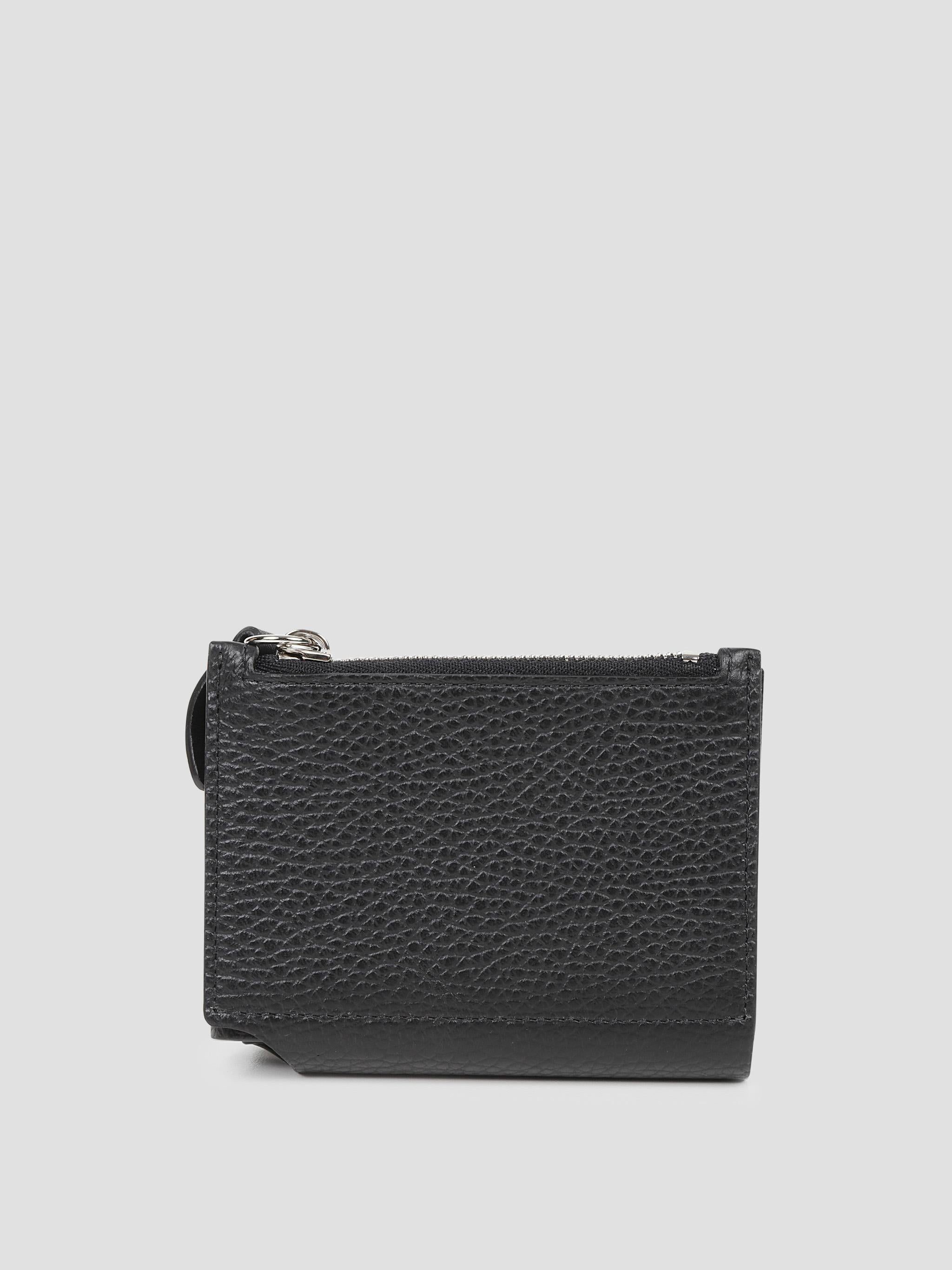 Fold Line Full-Grain Leather Trifold Wallet