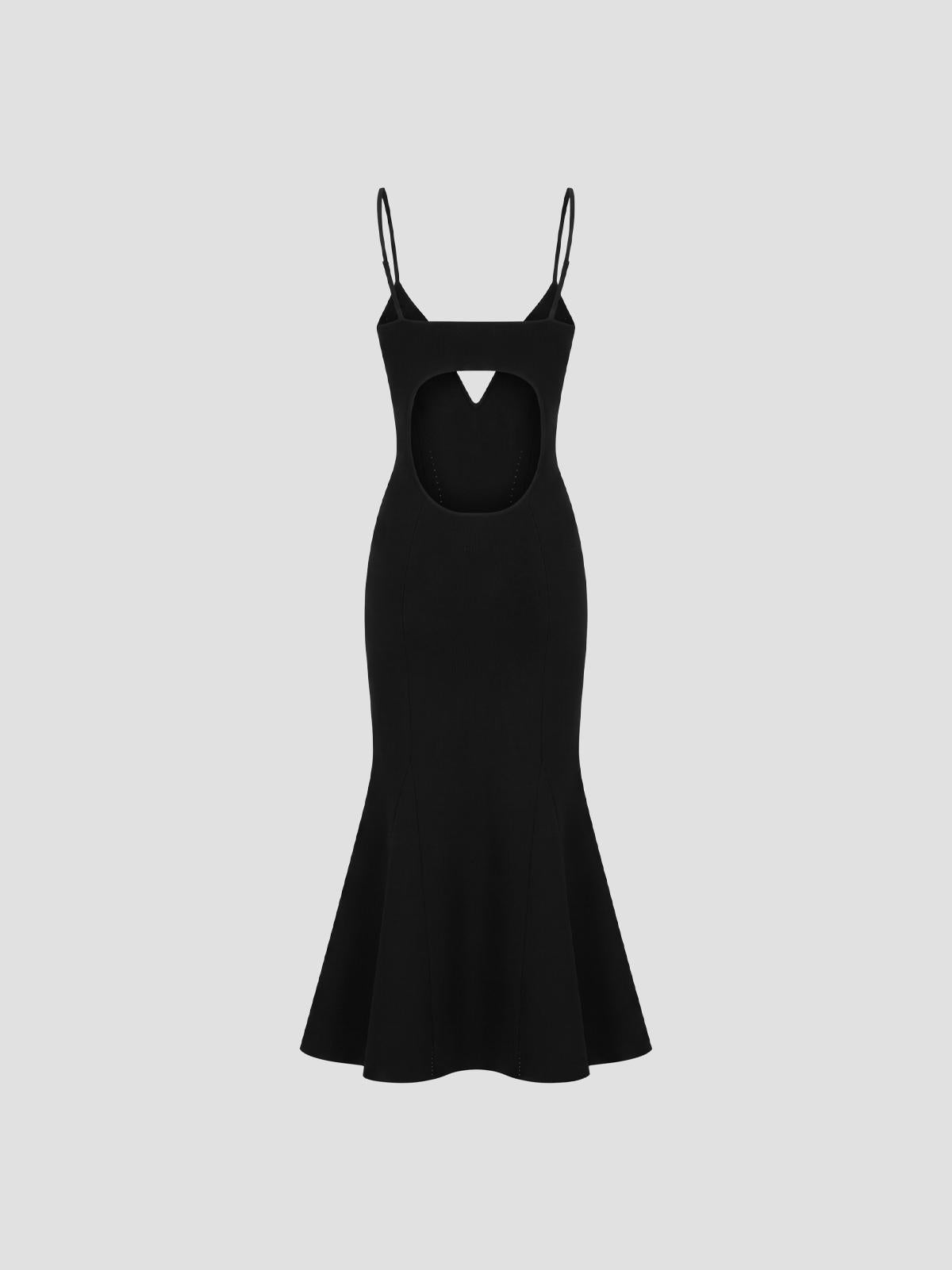 Openback Knit Dress