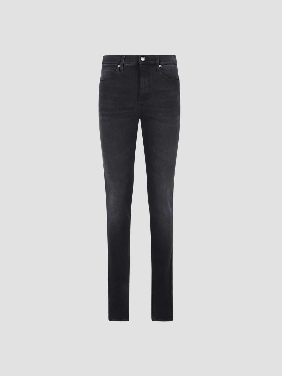 Washed Cotton Denim Skinny Jeans