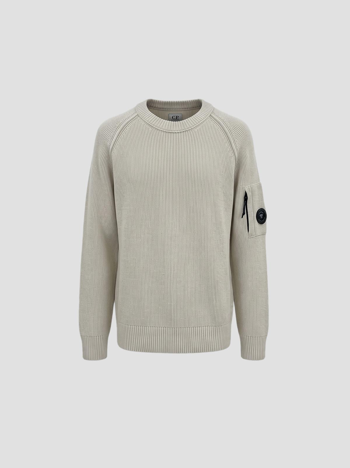 Crewneck Lens Sweater