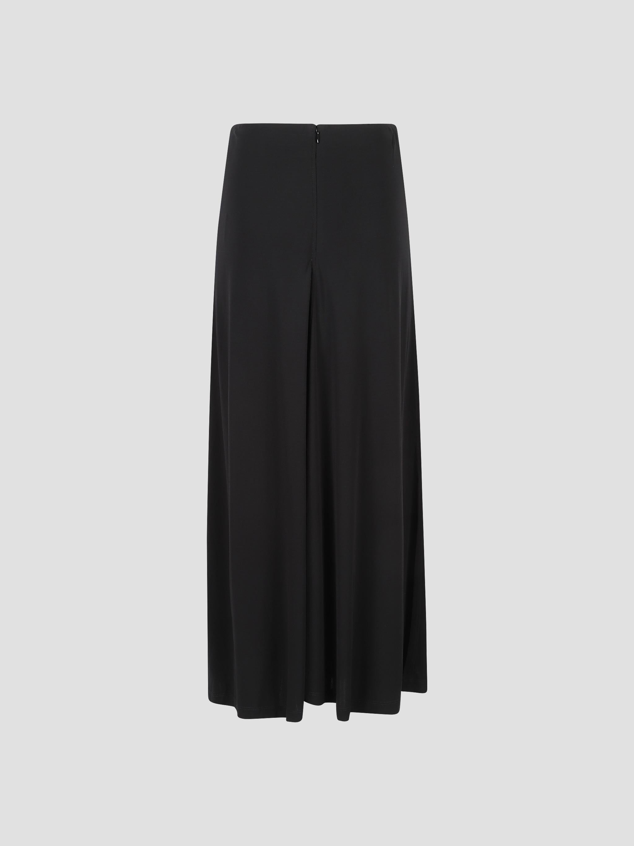 Flared Jersey Skirt