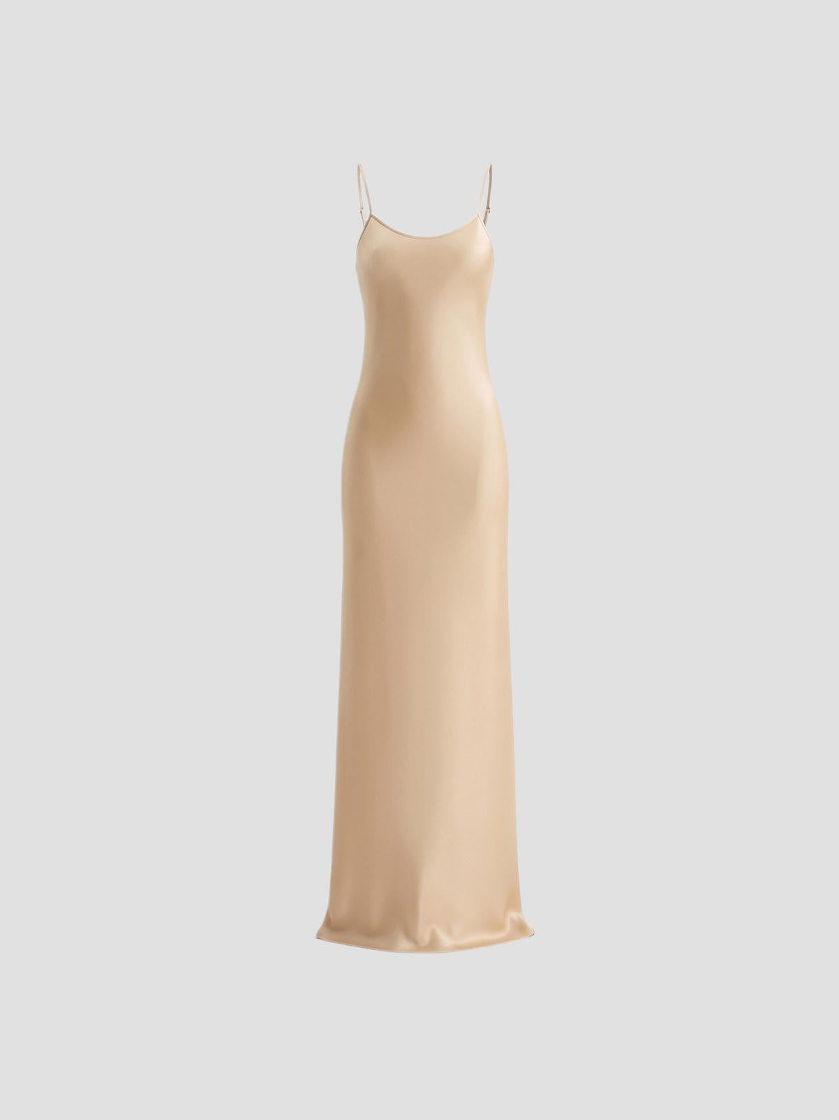 Robe Charmeuse De Soie