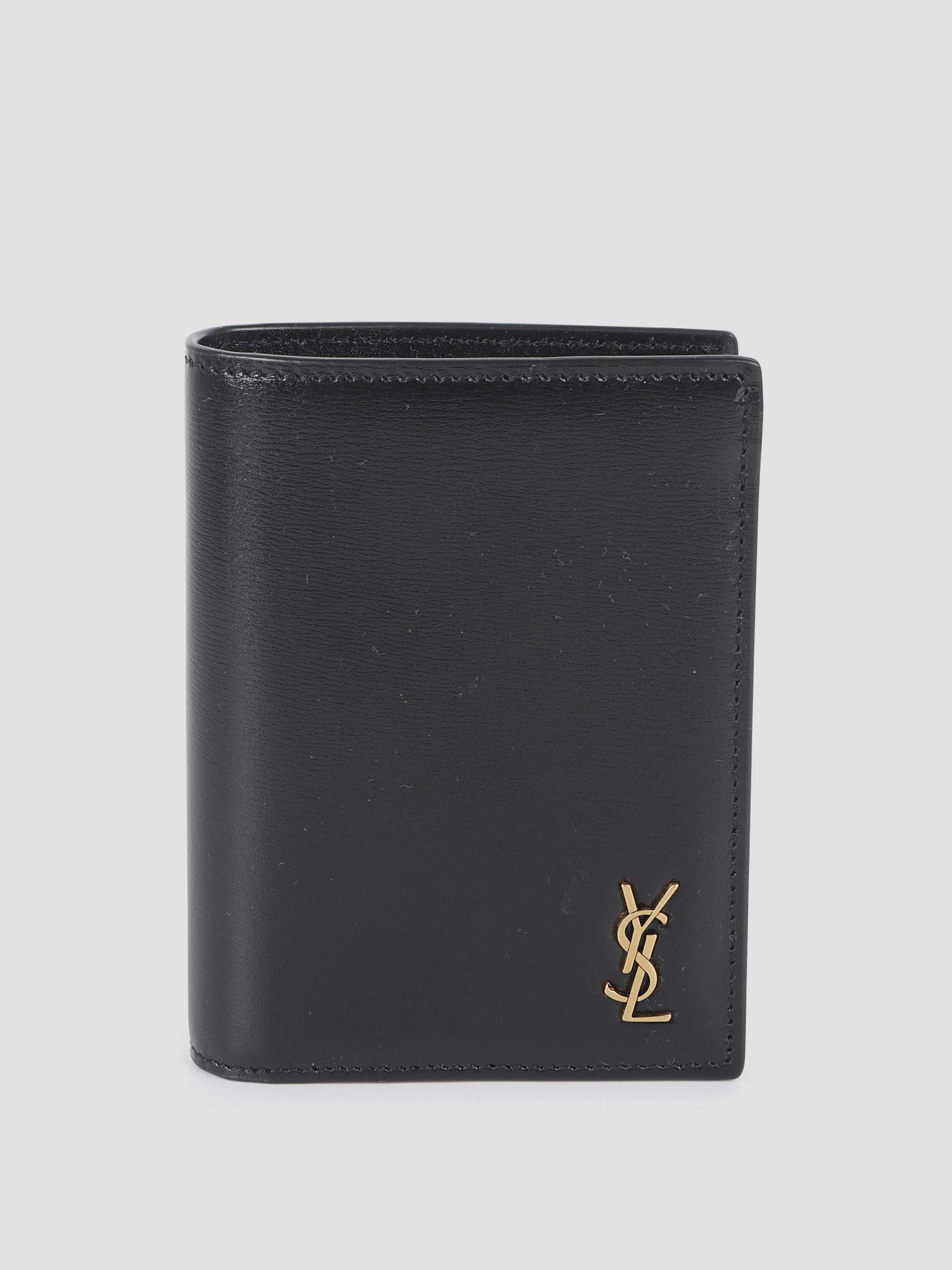 Logo Plaque Bi-Fold Wallet