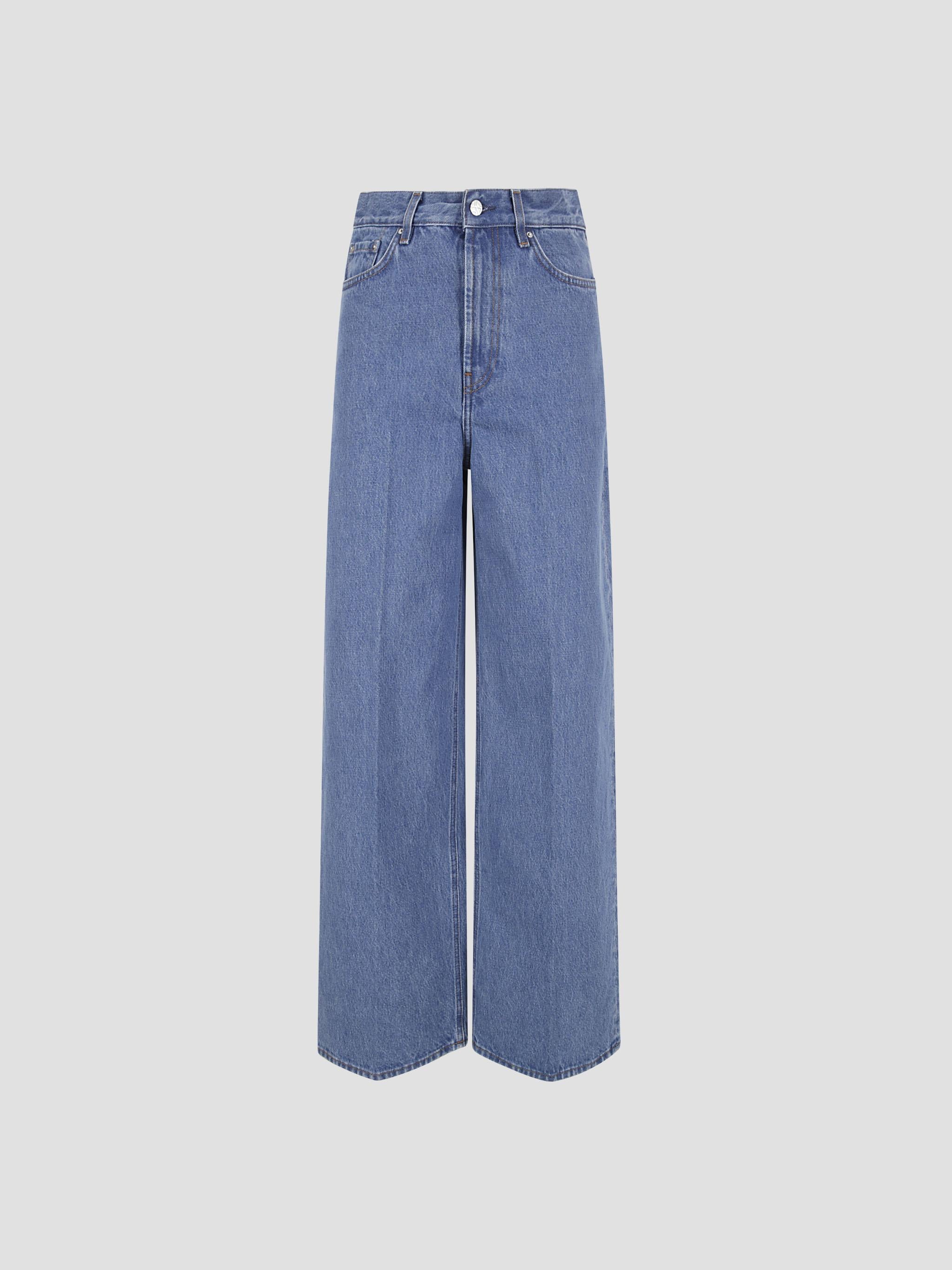 Široke jeans hlače