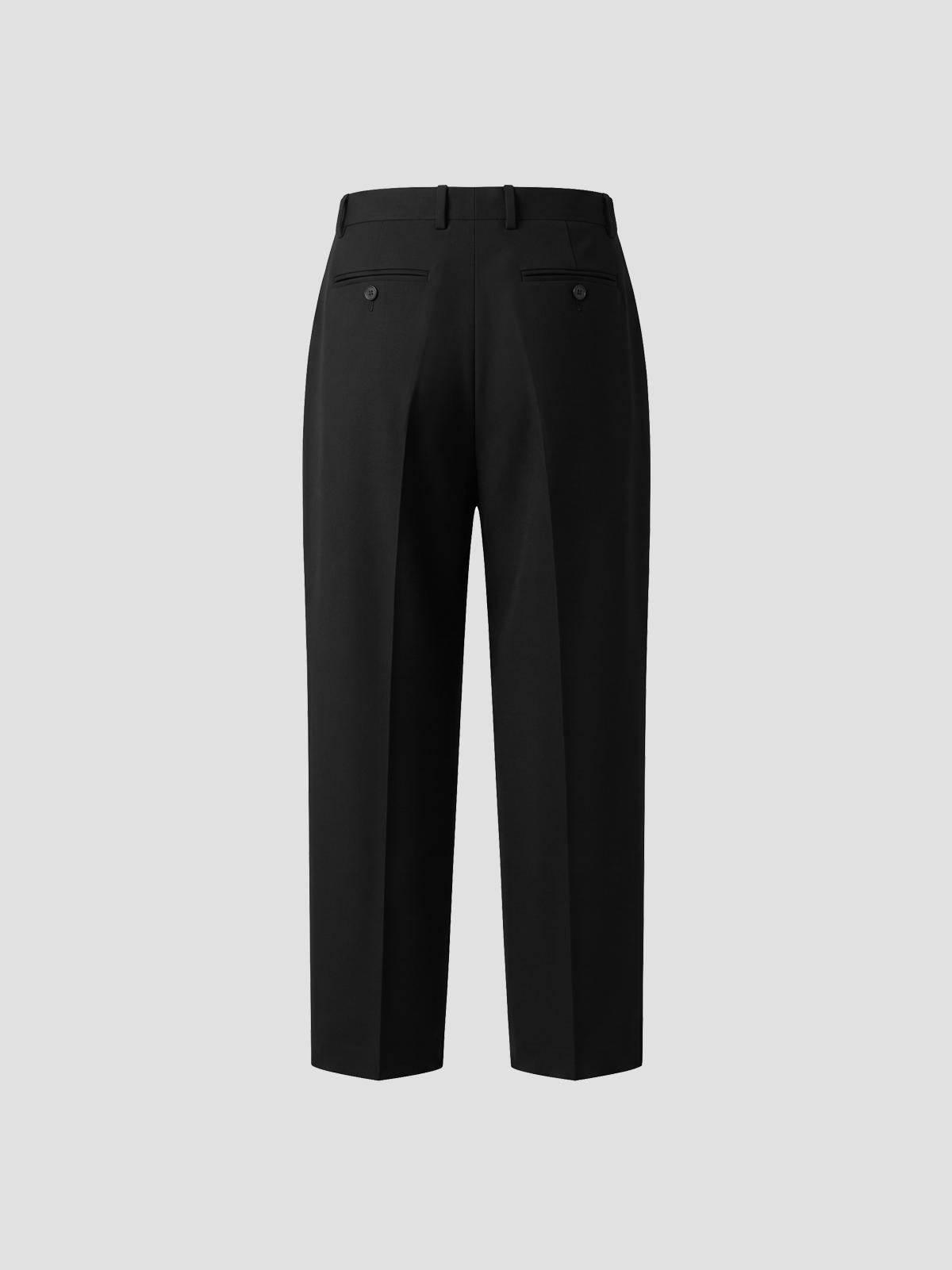 Double Pleat Trousers