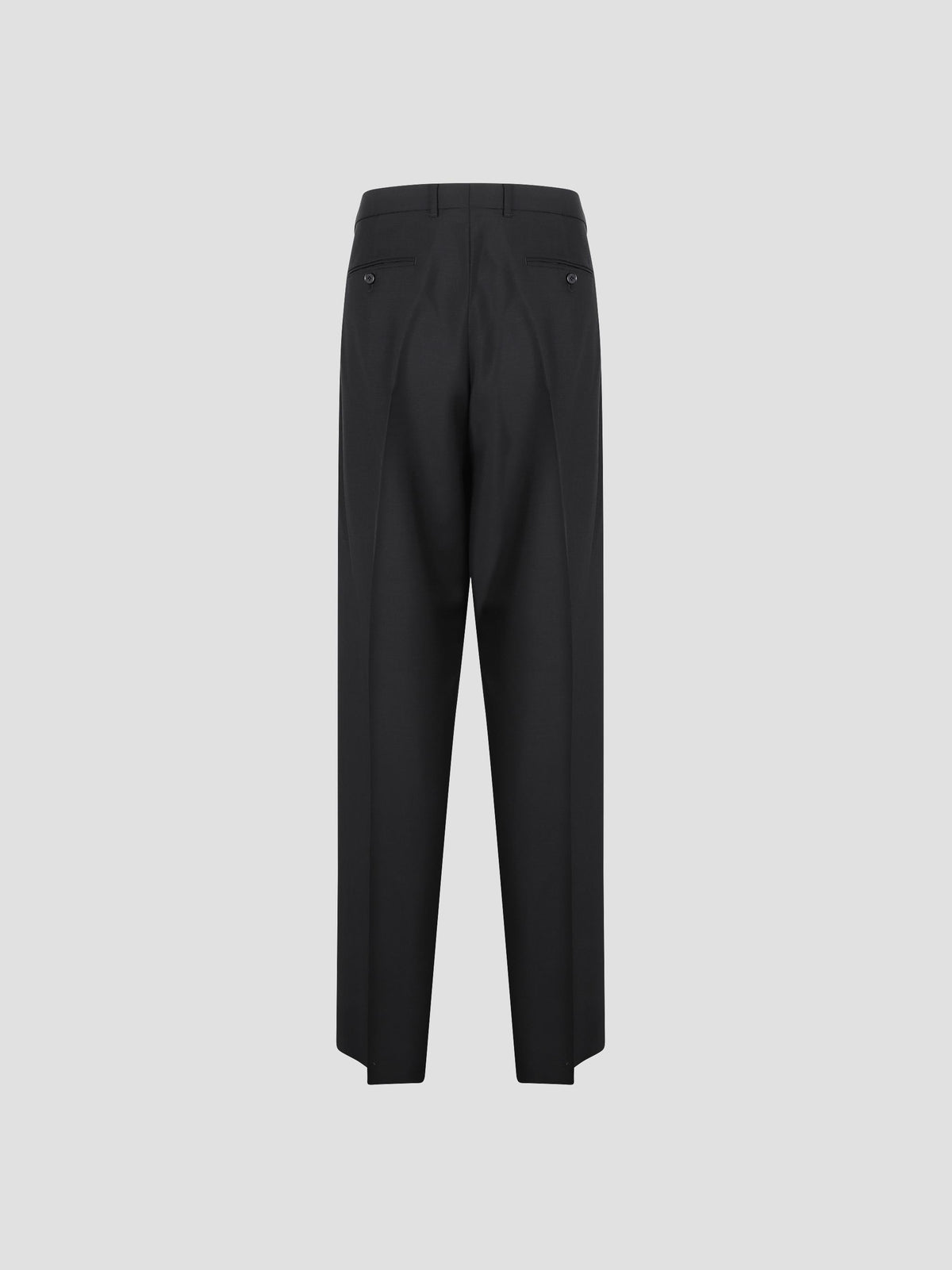 Double-Pleated Wool And Mohair Trousers