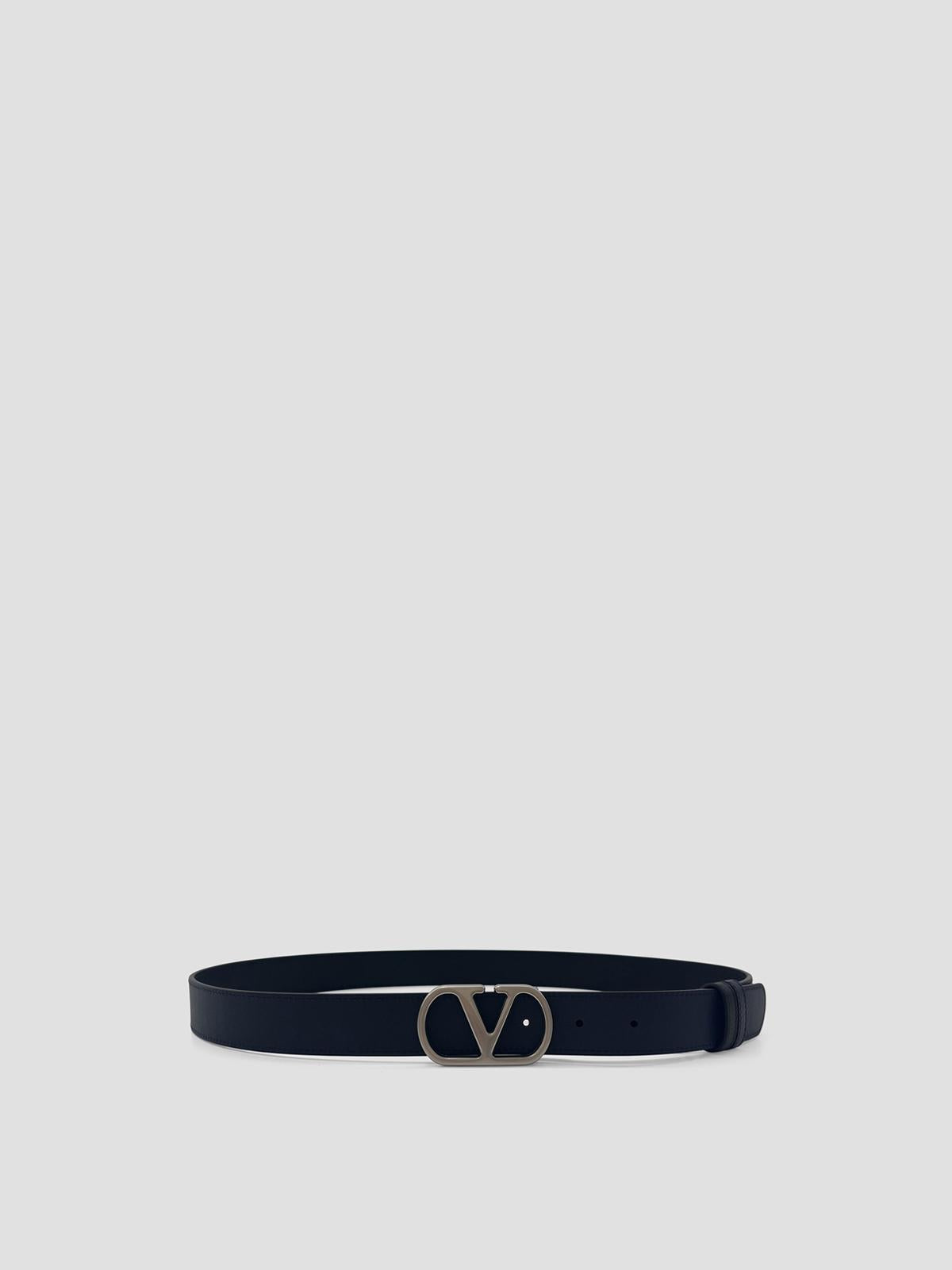 V Logo Signature Belt H. 30 Reversible