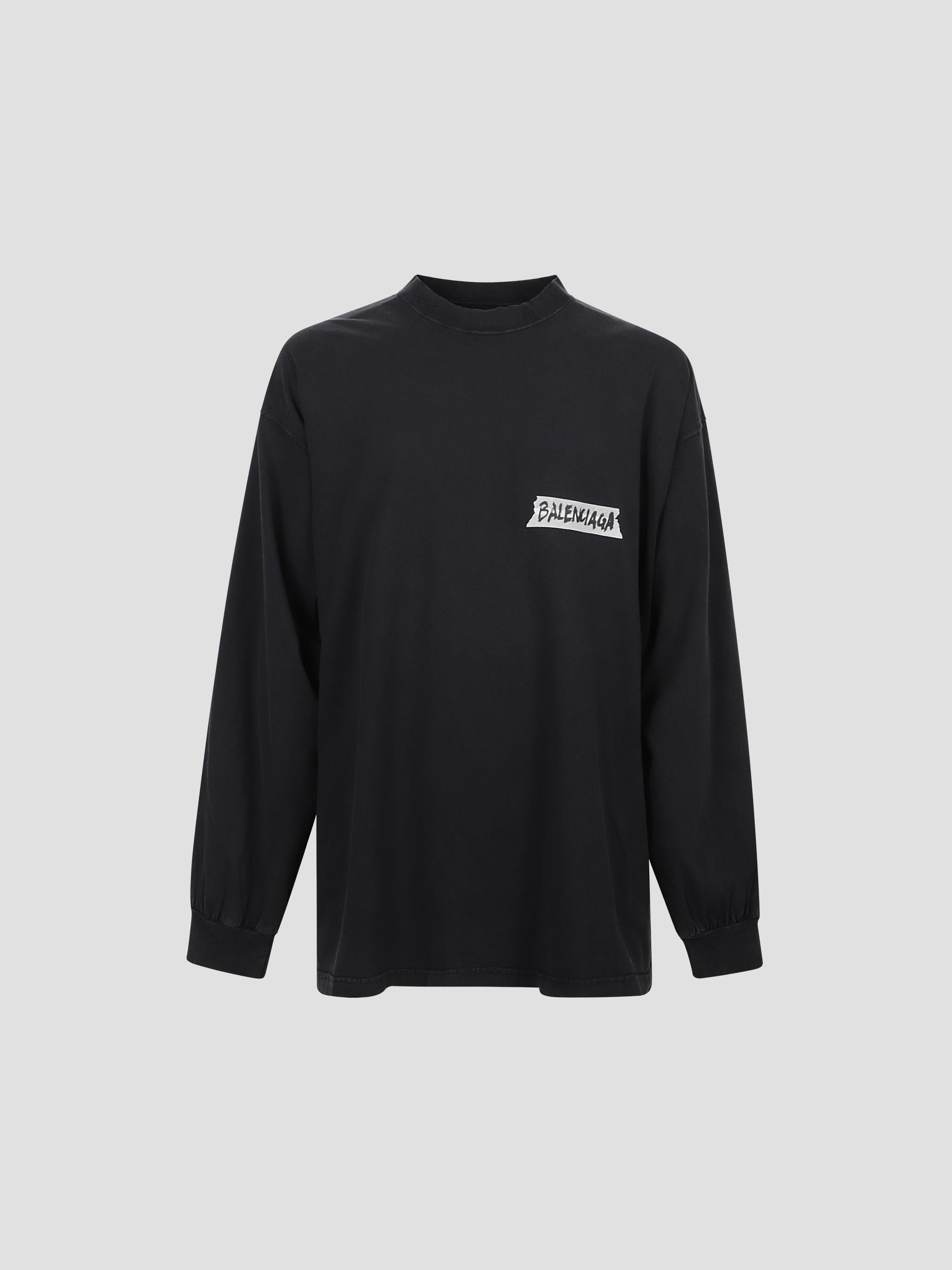 Masking Tape Long Sleeve T-Shirt