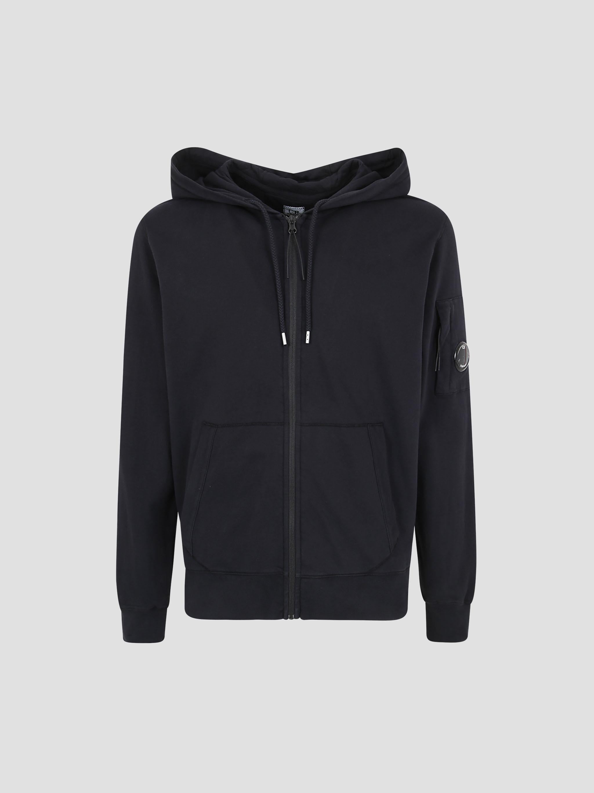 Zip Hooded Lens Sweatshirt