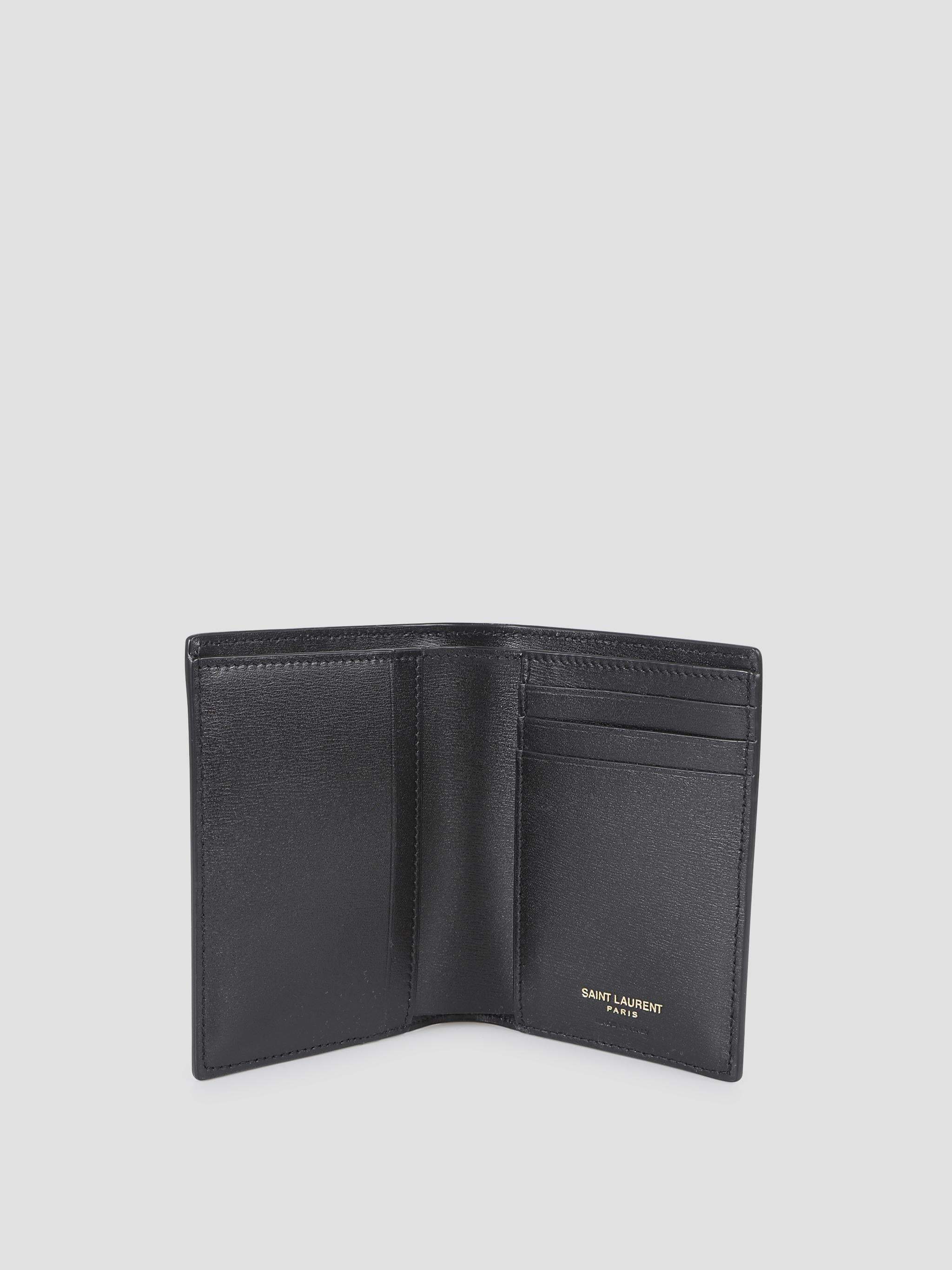 Logo Plaque Bi-Fold Wallet