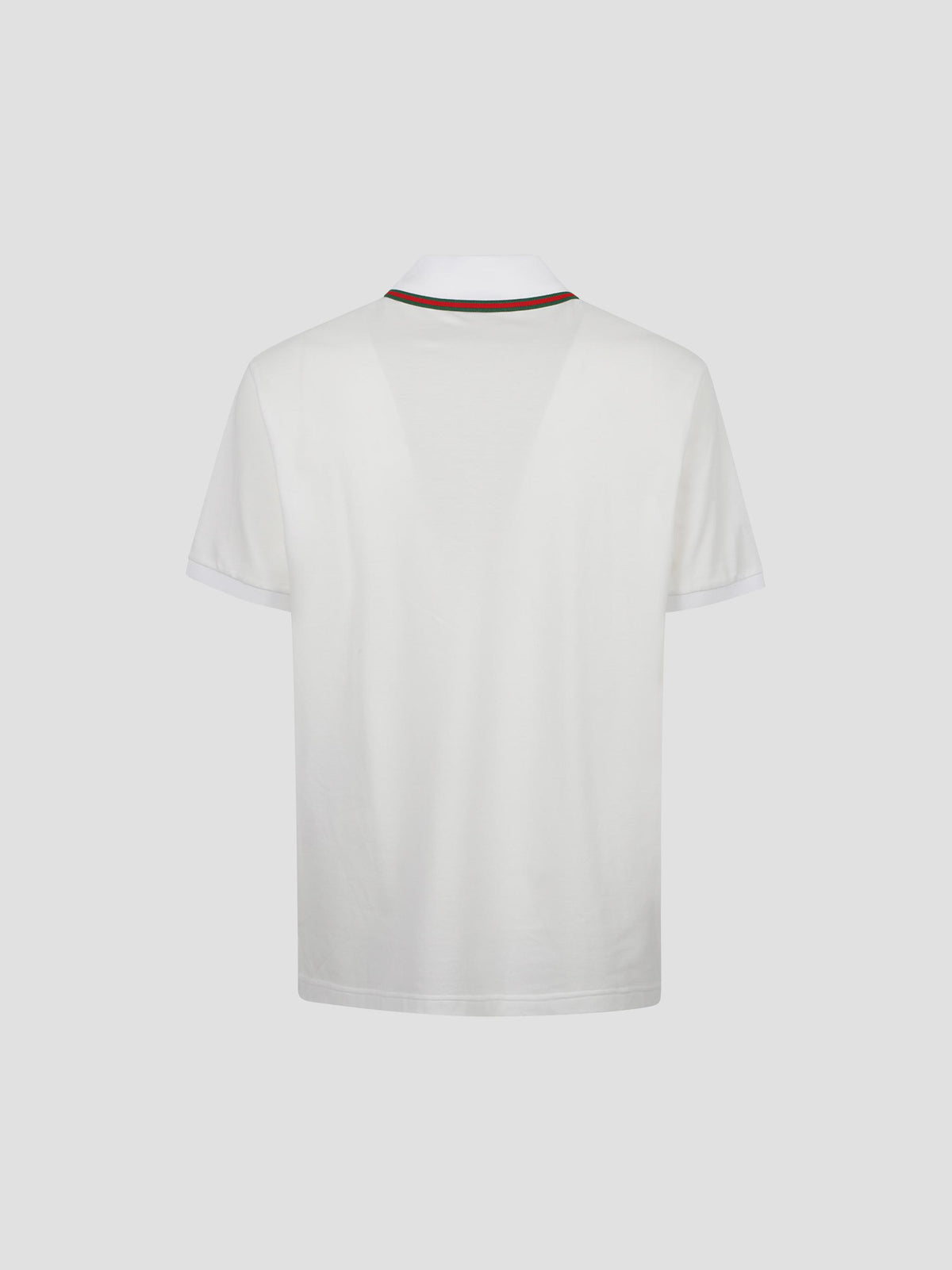 Web Detail Cotton Polo Shirt