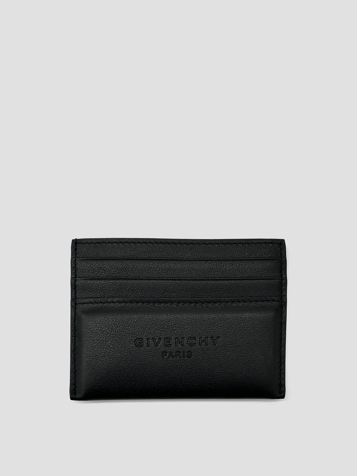 Antigona Stamped Leather Card Holder