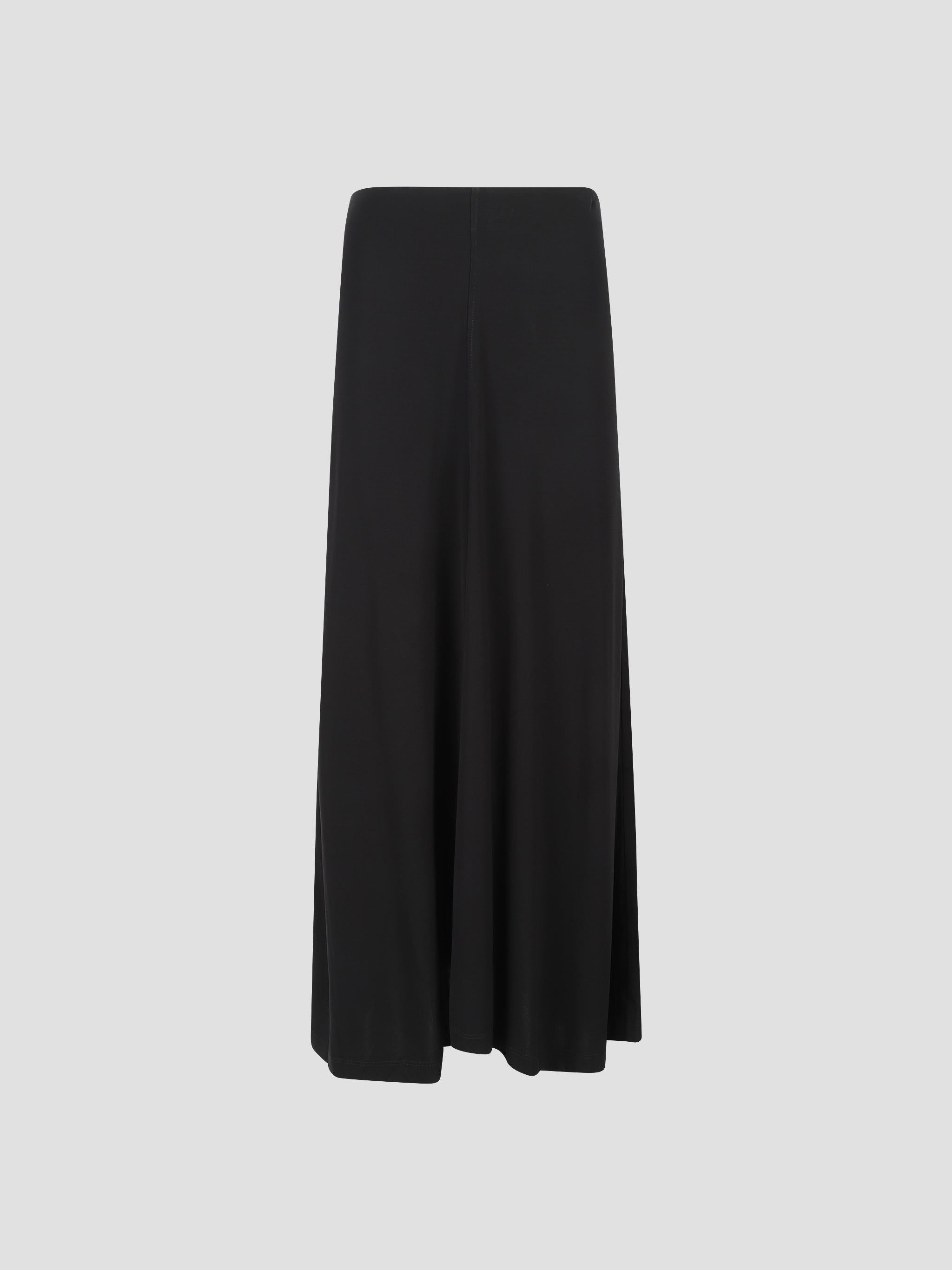 Flared Jersey Skirt