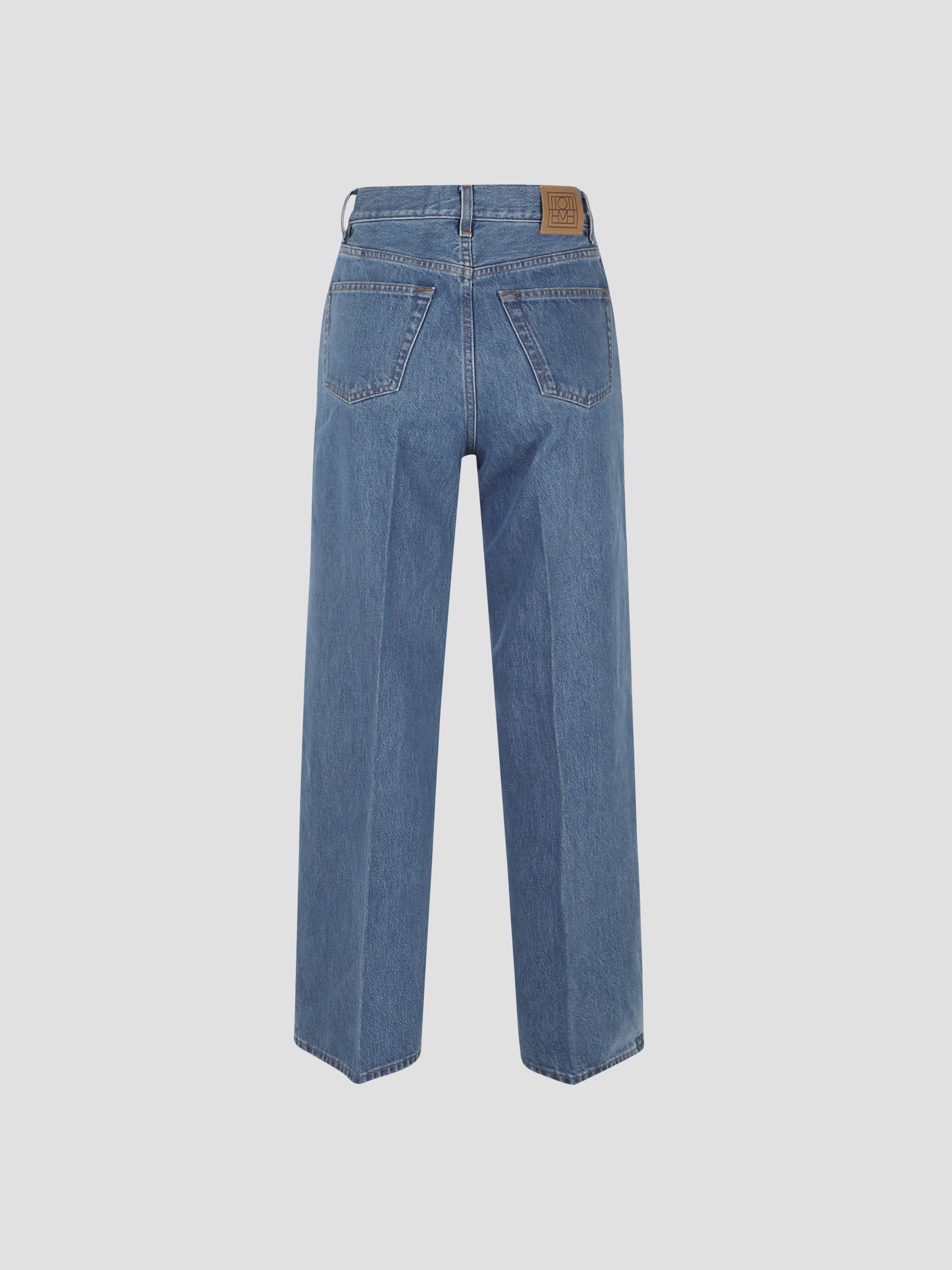 Široke jeans hlače