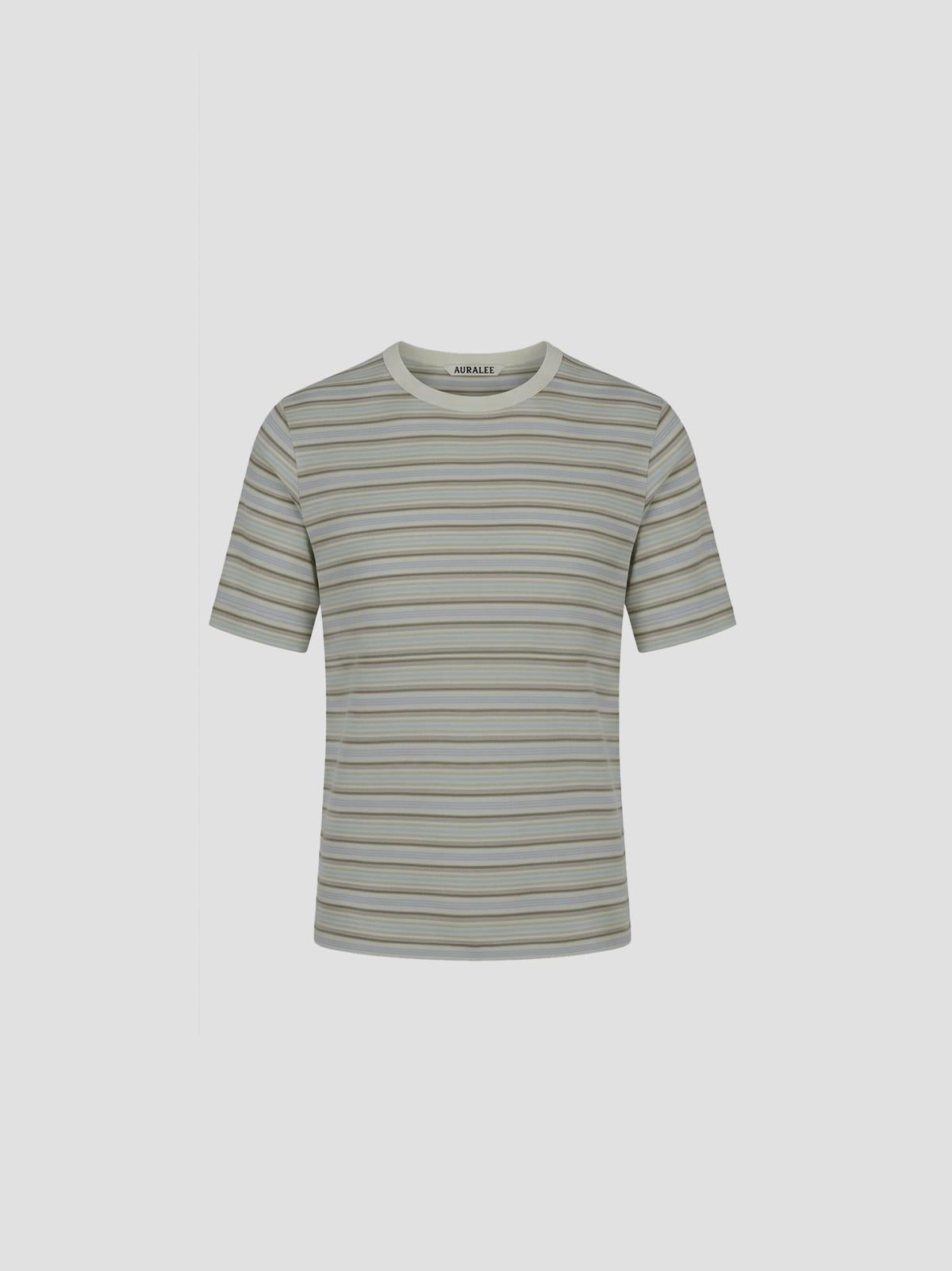 Gradient Stripe Jersey Tee