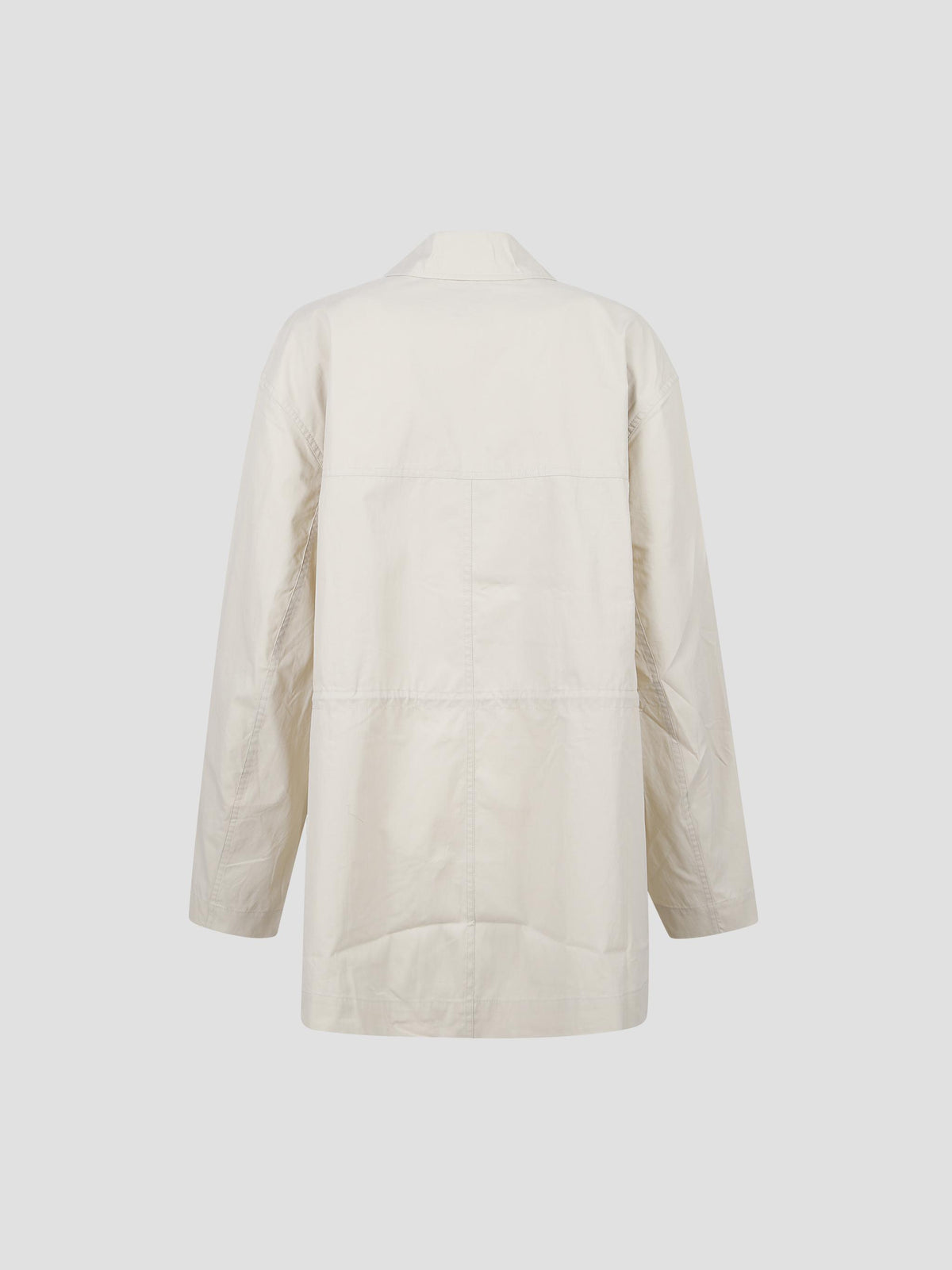 Collared Drawstring Jacket