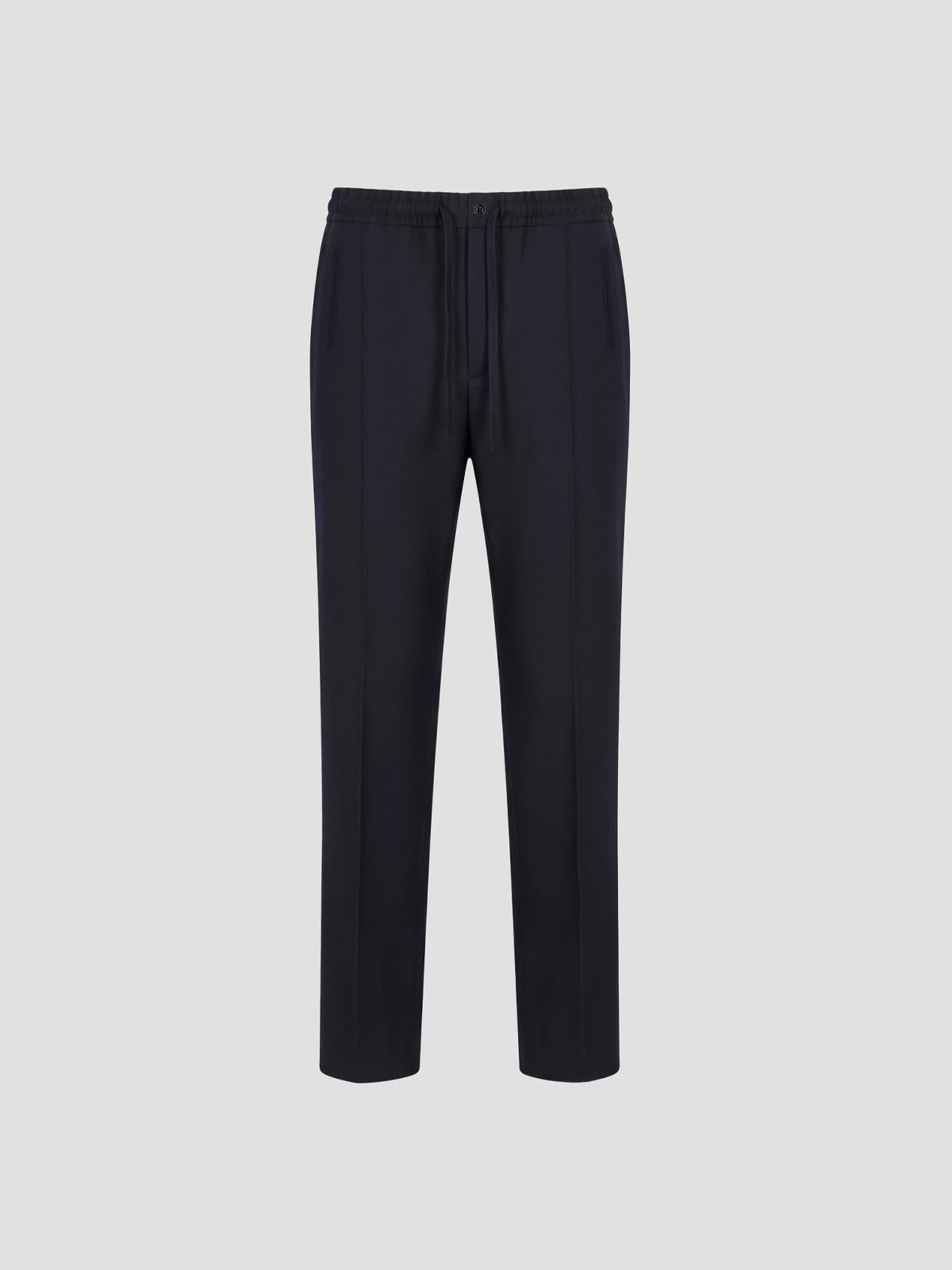 Embroidered V Logo Pants