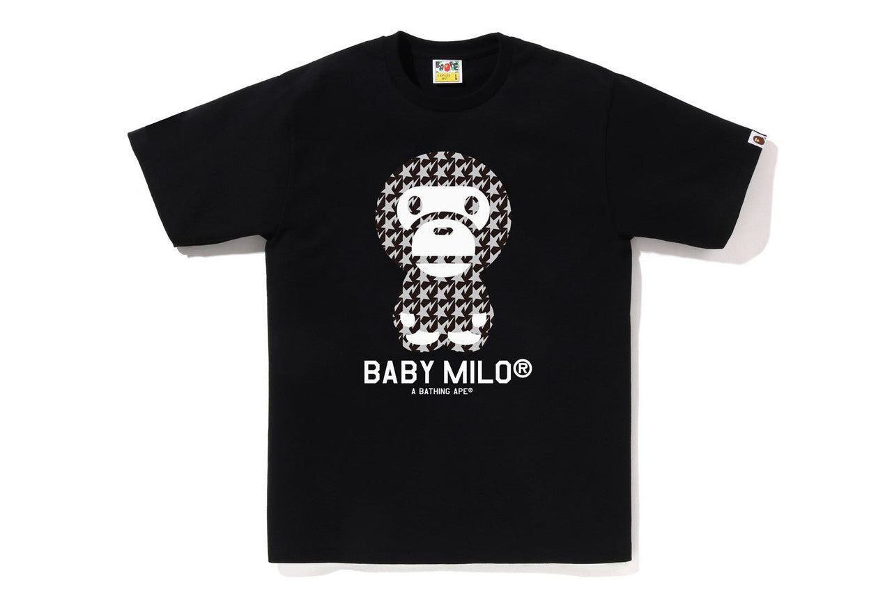 STA HOUNDSTOOTH BABY MILO TEE M