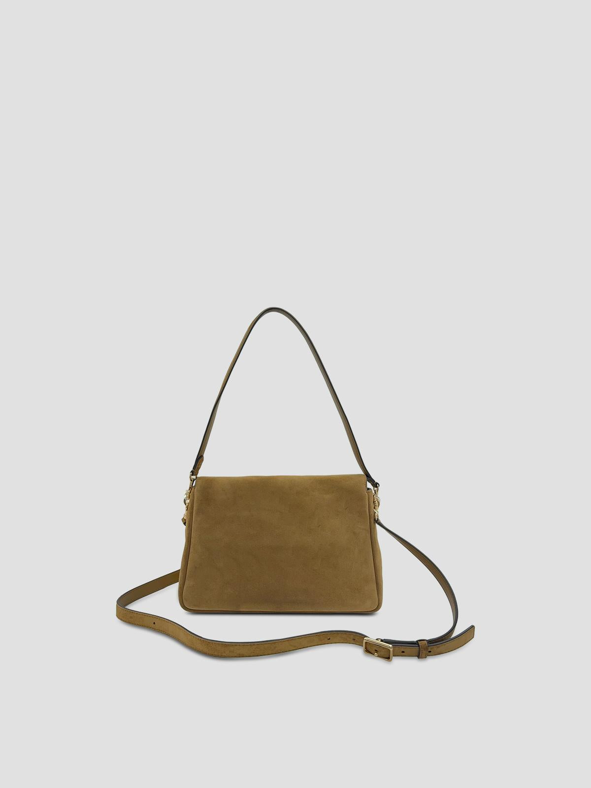 Charlie Suede Shoulder Bag