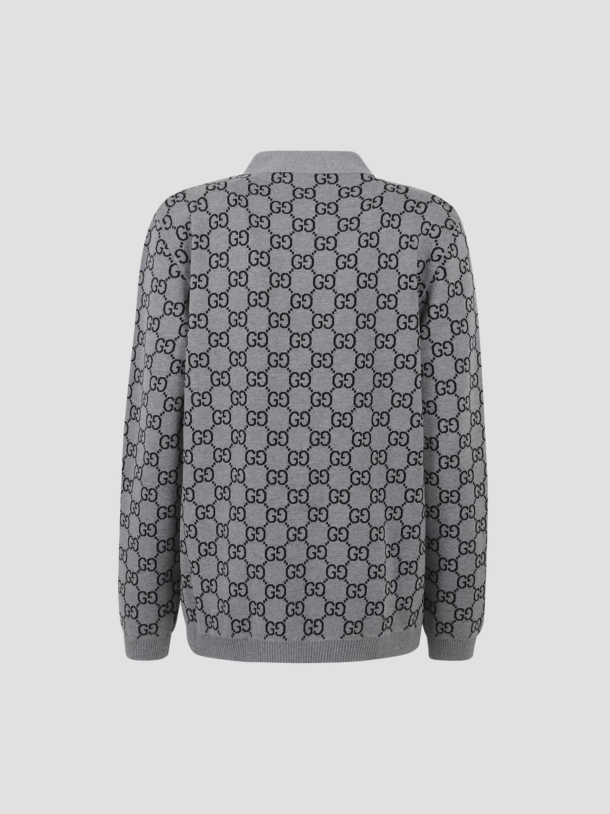 Cardigan Gg Jacquard