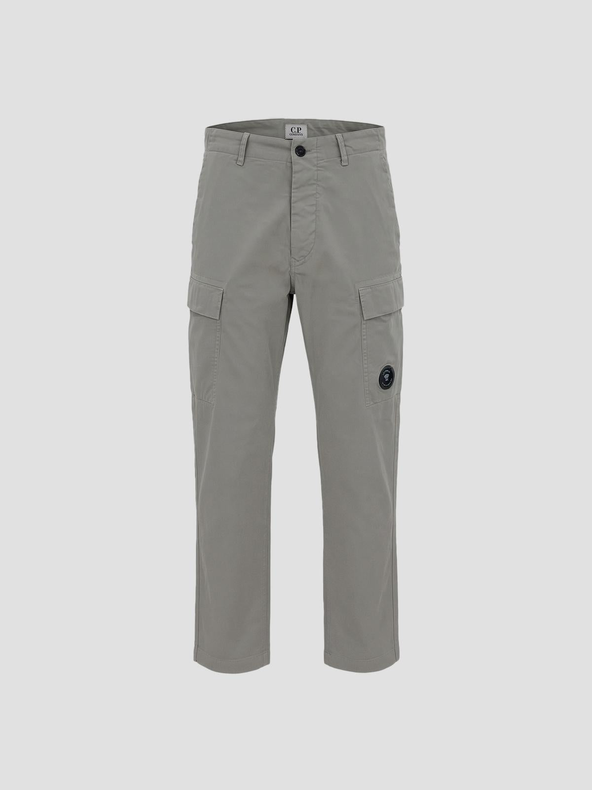 Stretch Sateen Regular Cargo Pants