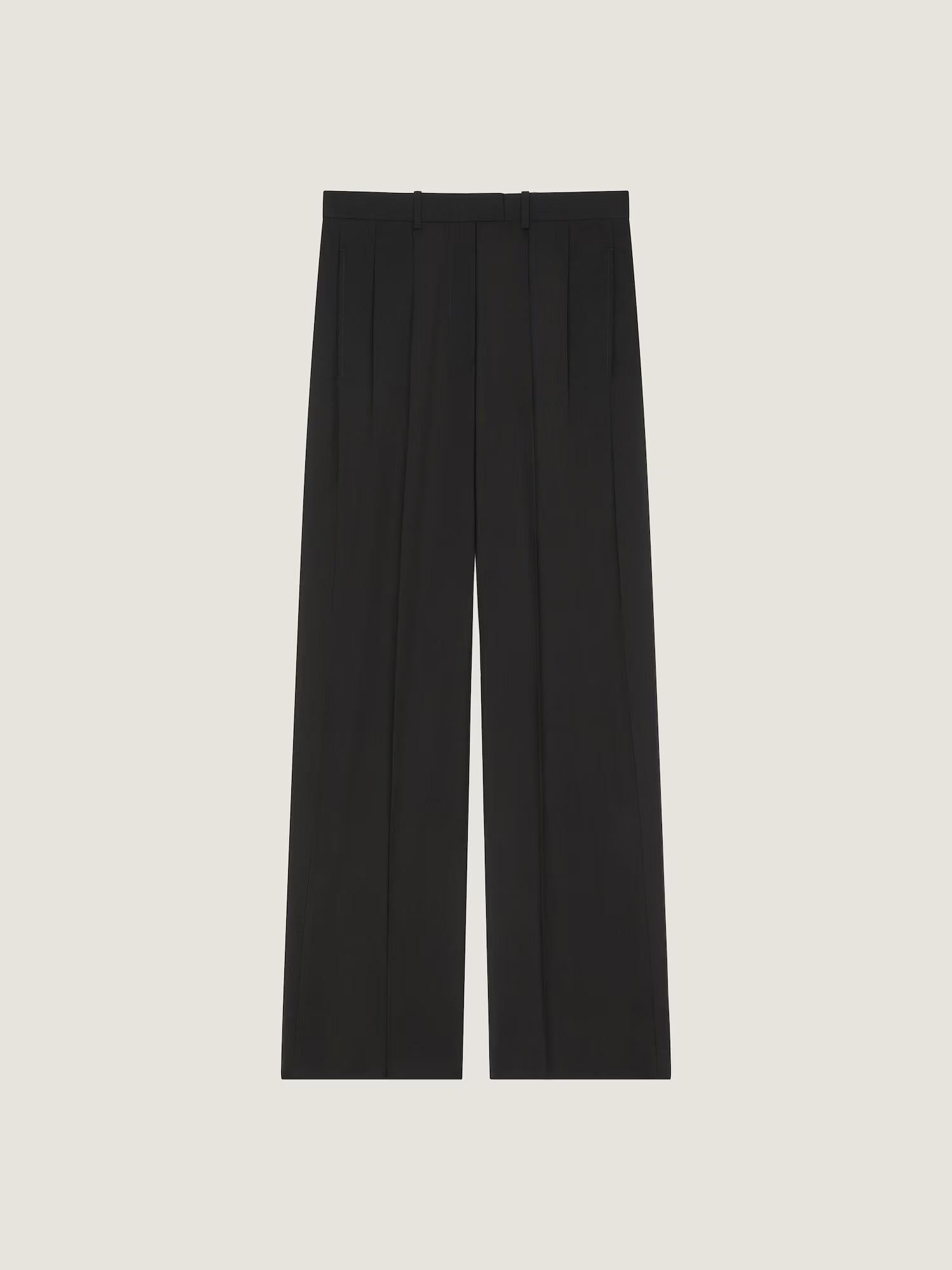 Double Pleat Trousers