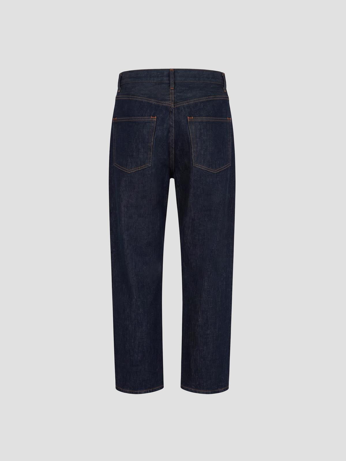 Hard Twist Denim Wide Pants