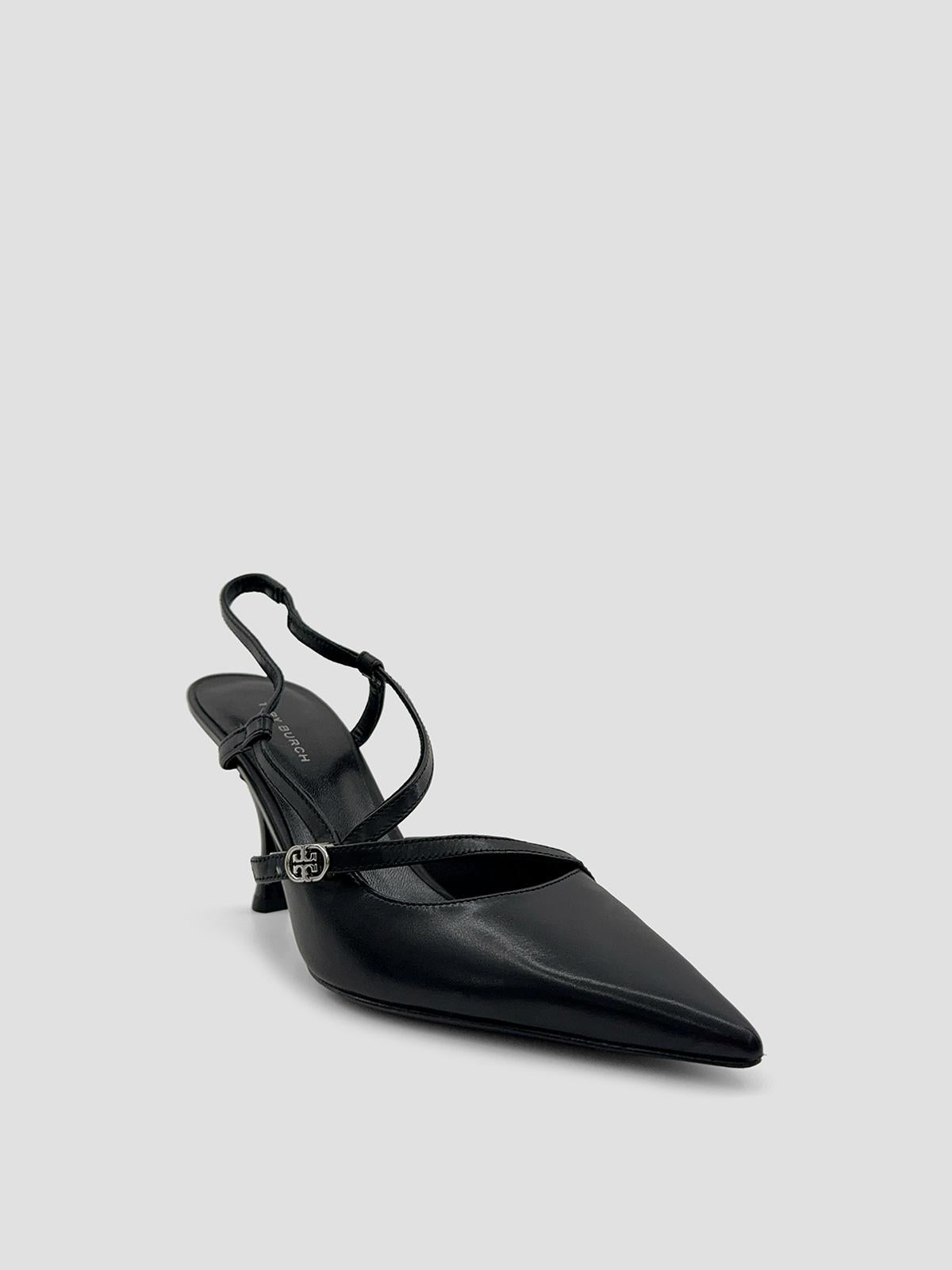 Double T Buckle Strap Pump 75Mm