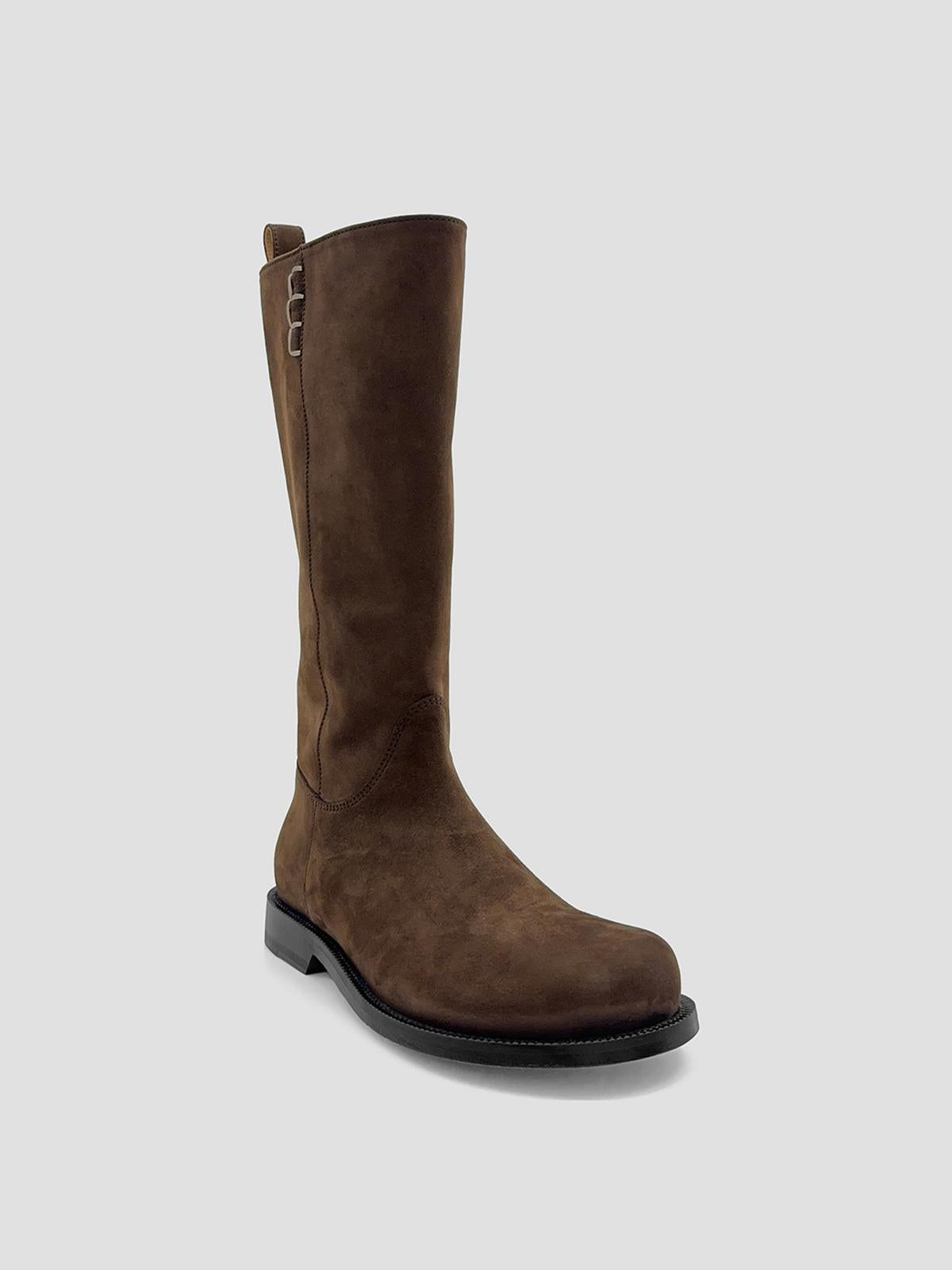 Loafer High Boot With Zip