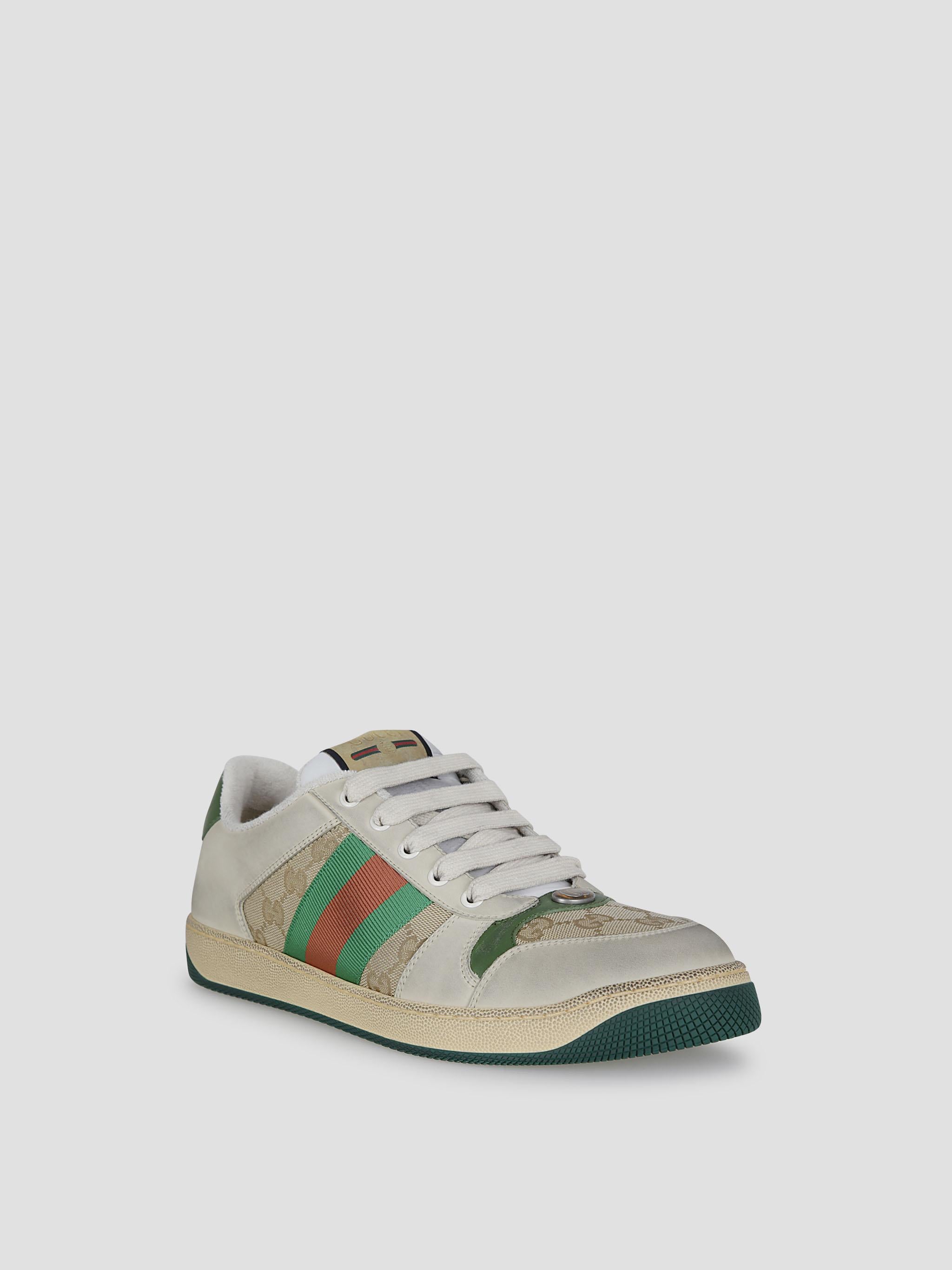 Gg Screener Sneaker Dirty Canvas