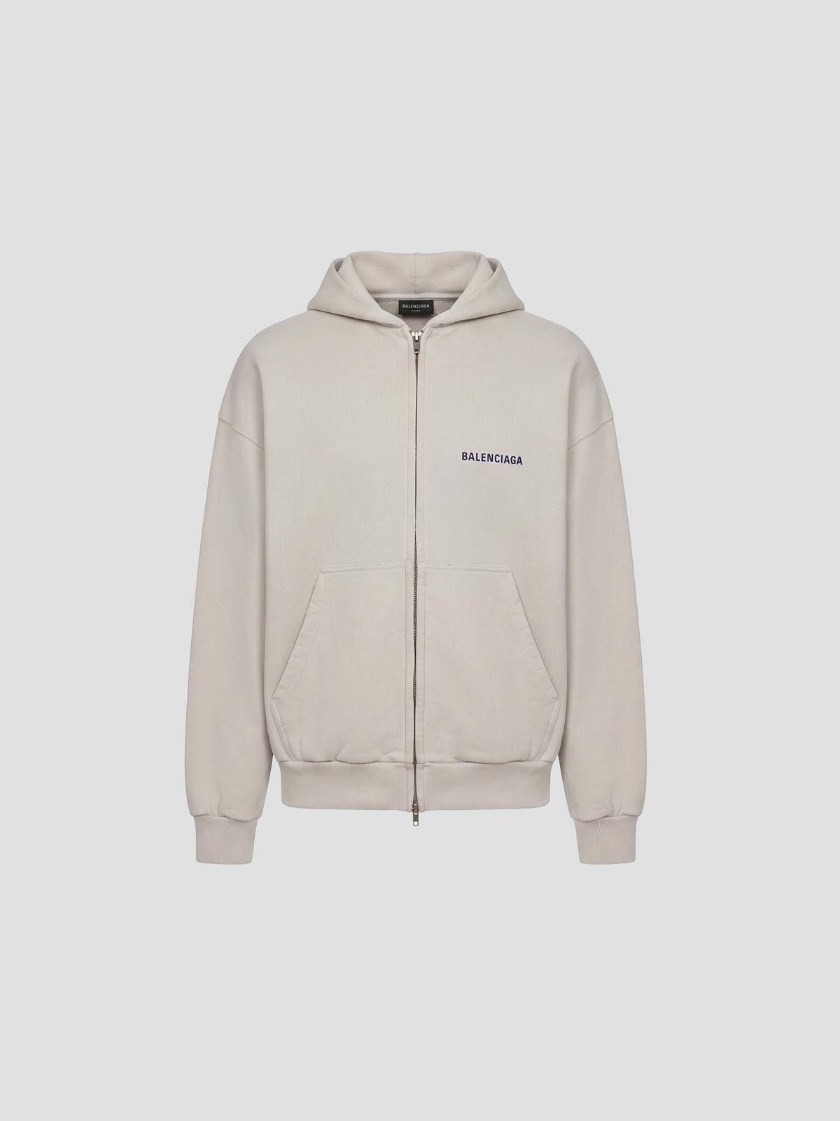 Regular Zip-Up Hoodie
