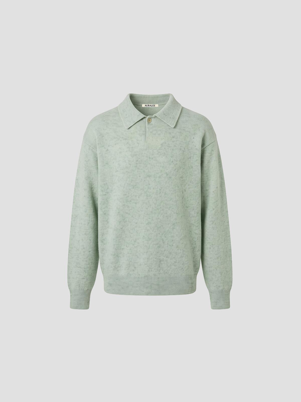 Cashmere Nep Knit Polo