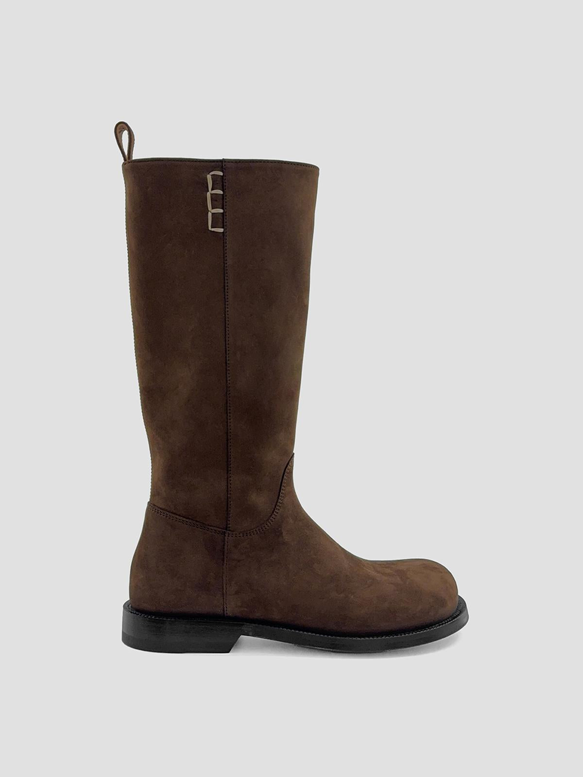 Loafer High Boot With Zip